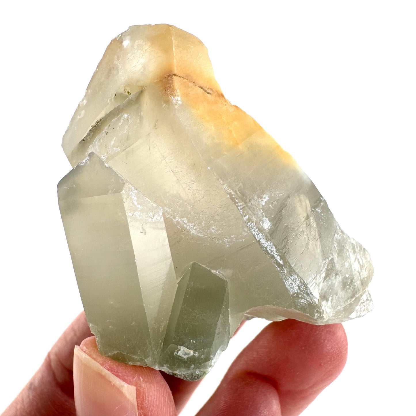Yellow Bone Quartz | mango quartz crystal, mineral specimen from Pakistan