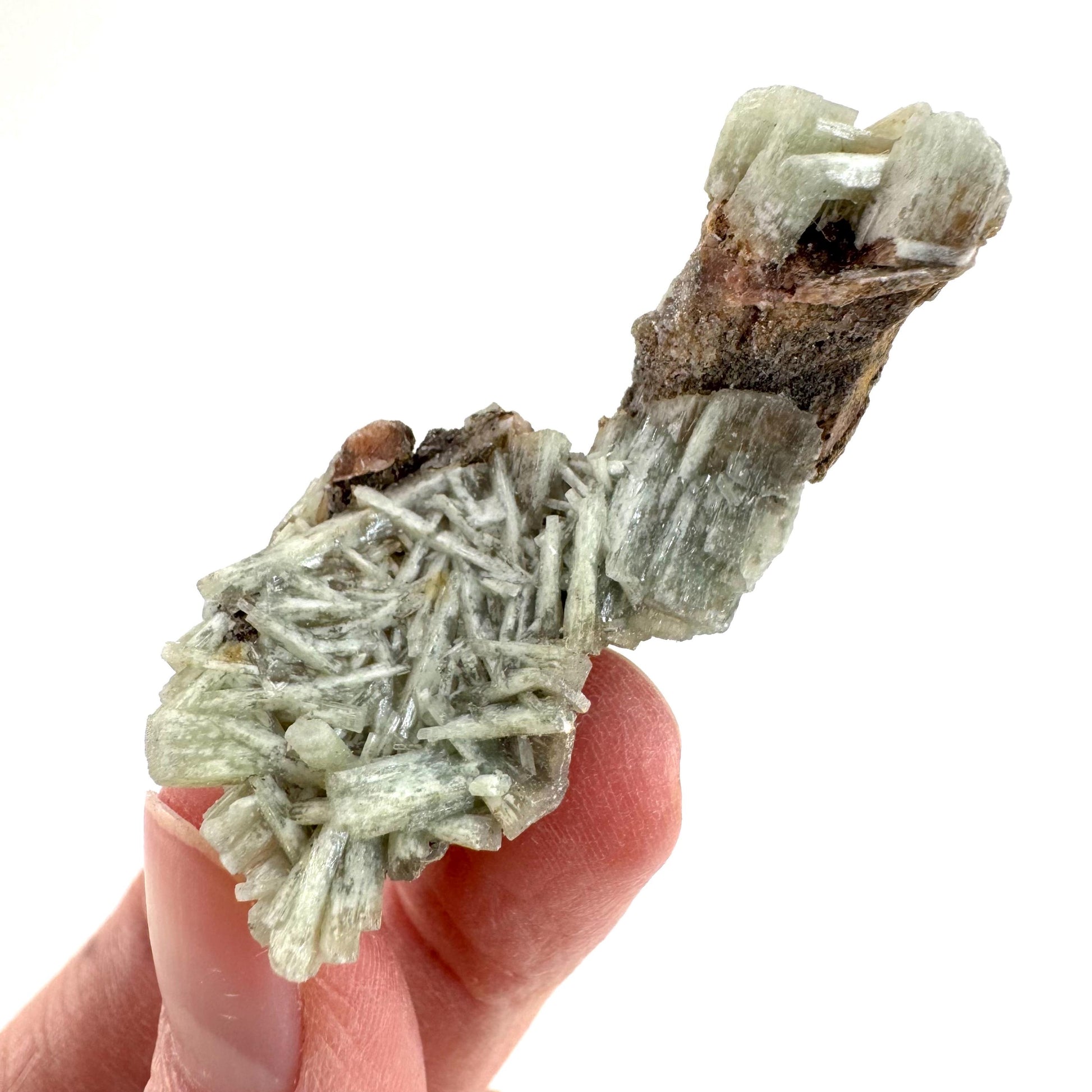 Cuprian Barite | Crystal cluster, baryte mineral specimen from DR Congo