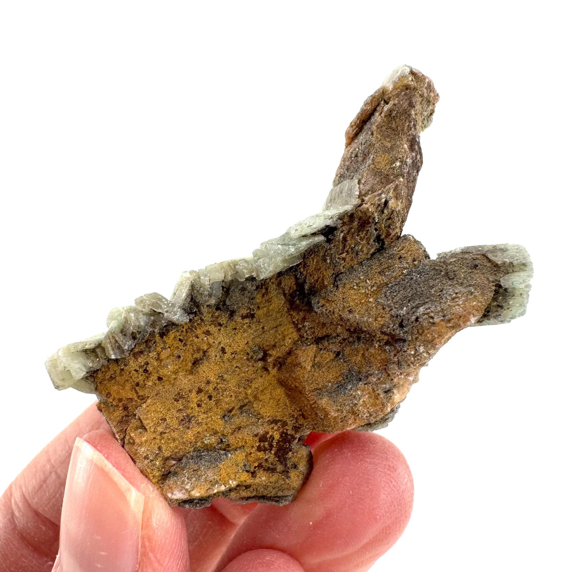 Cuprian Barite | Crystal cluster, baryte mineral specimen from DR Congo