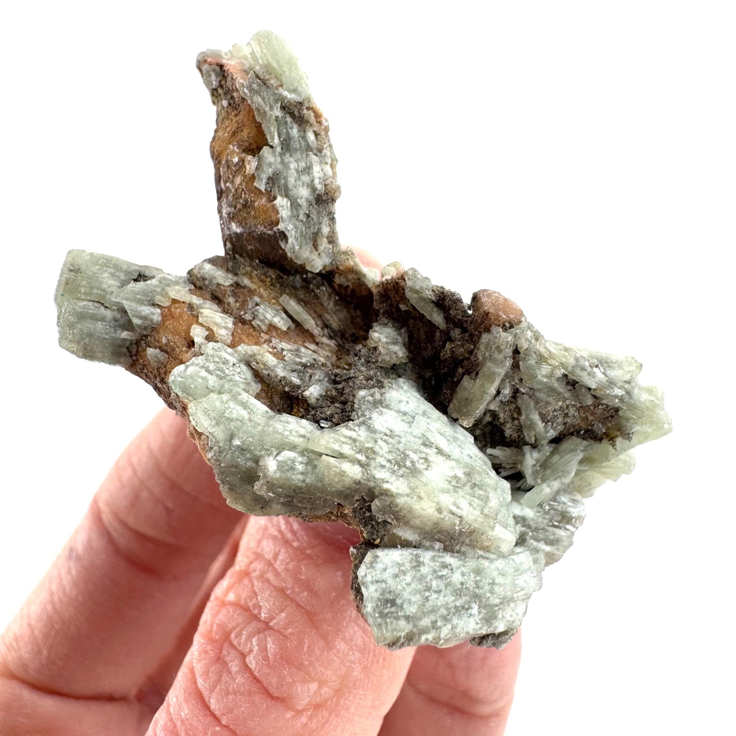 Cuprian Barite | Crystal cluster, baryte mineral specimen from DR Congo