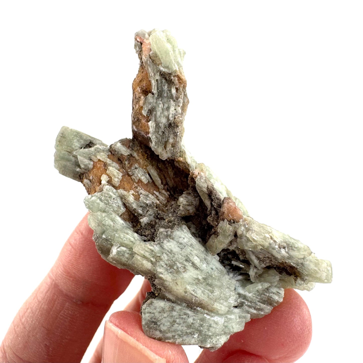 Cuprian Barite | Crystal cluster, baryte mineral specimen from DR Congo