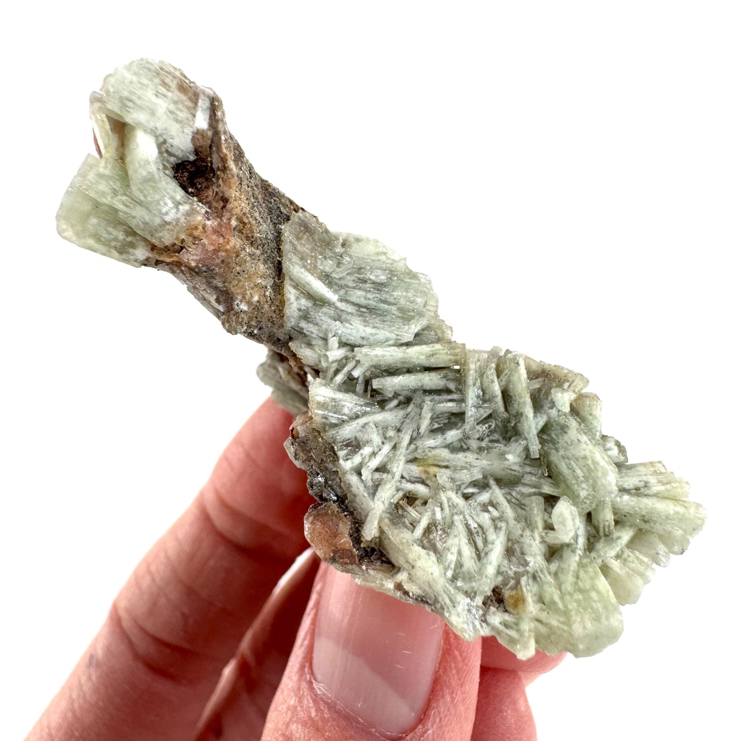 Cuprian Barite | Crystal cluster, baryte mineral specimen from DR Congo
