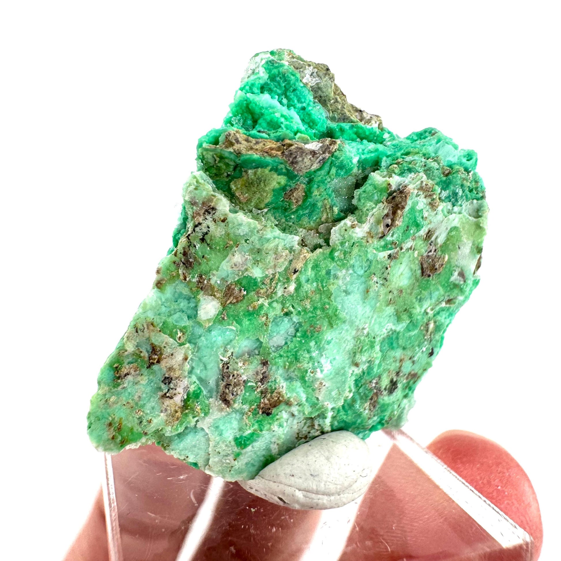 Mint Chrysoprase | Druzy Crystal, mineral specimen from Indonesia