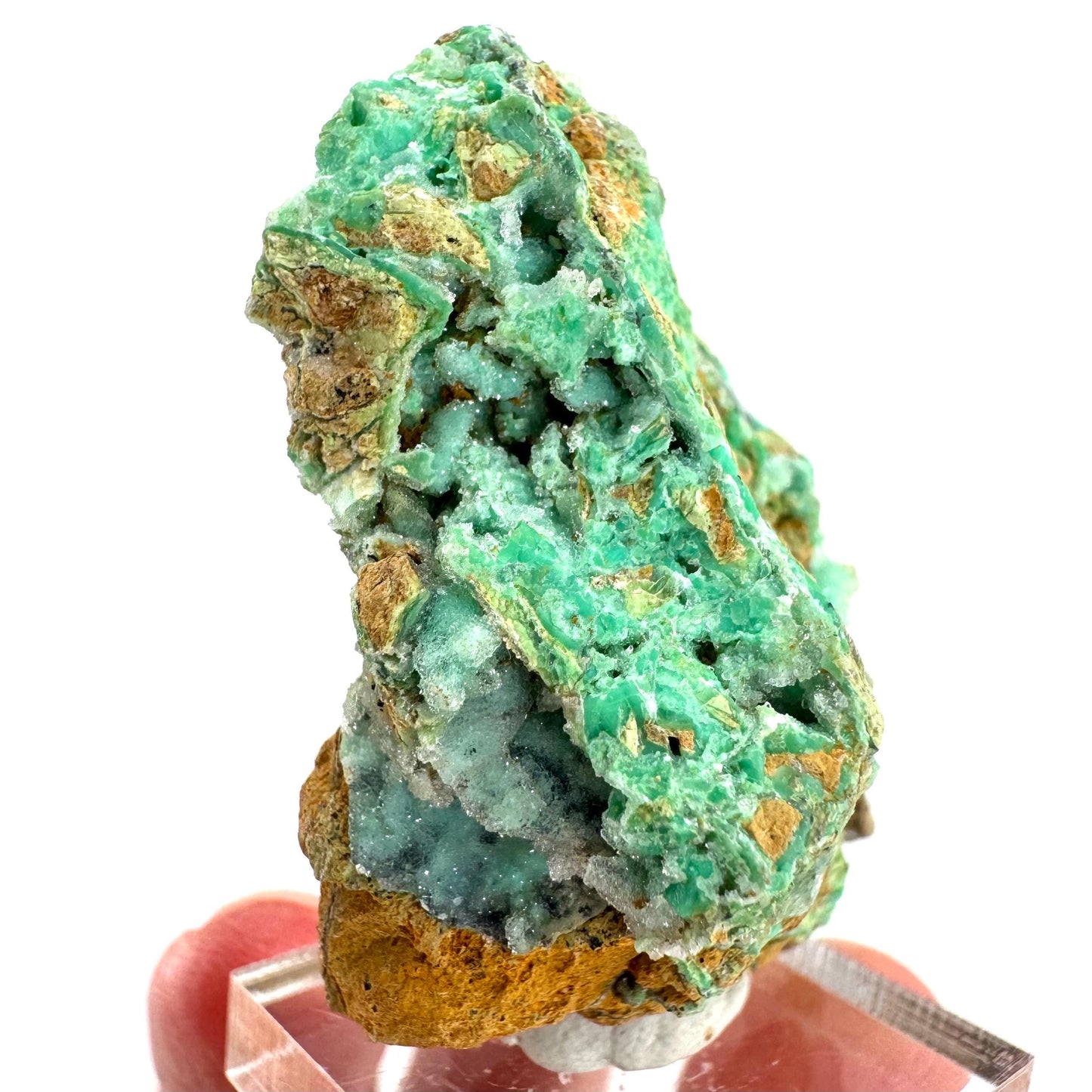 Mint Chrysoprase | Druzy Crystal, mineral specimen from Indonesia