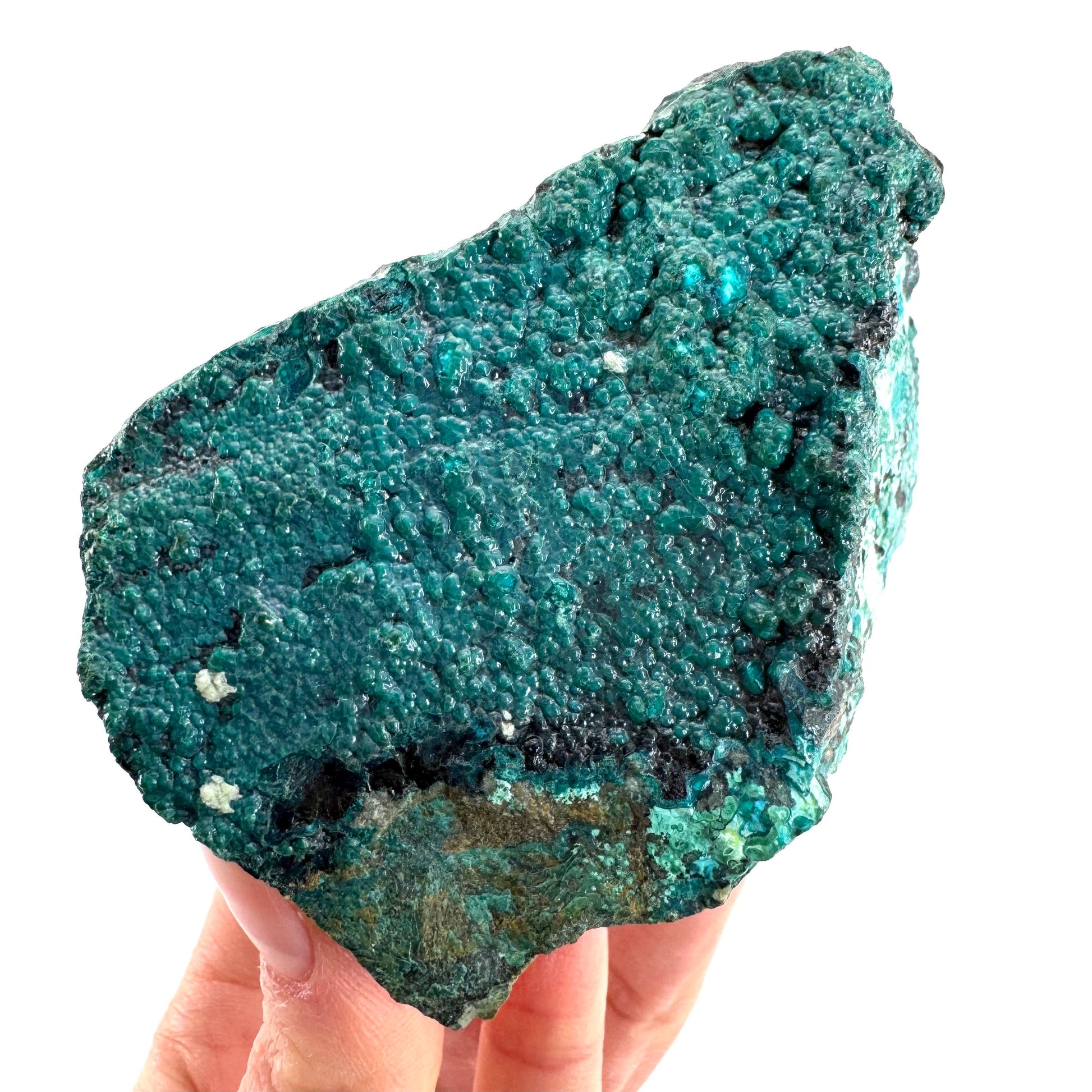 Silica Chrysocolla | natural blue crystal, mineral specimen from DR Congo