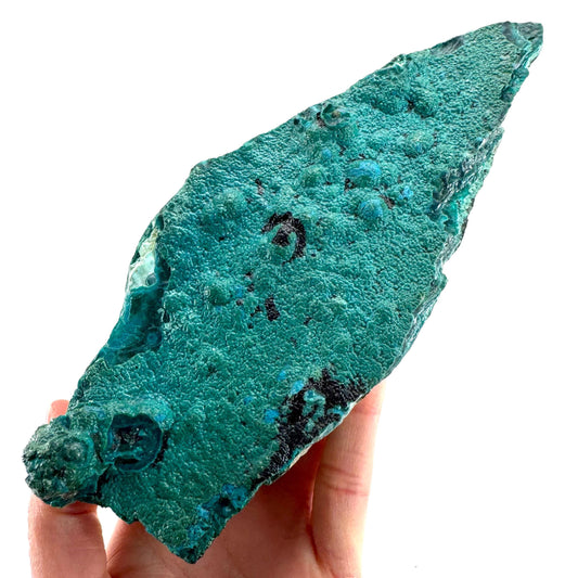Silica Chrysocolla | natural blue crystal, mineral specimen from DR Congo