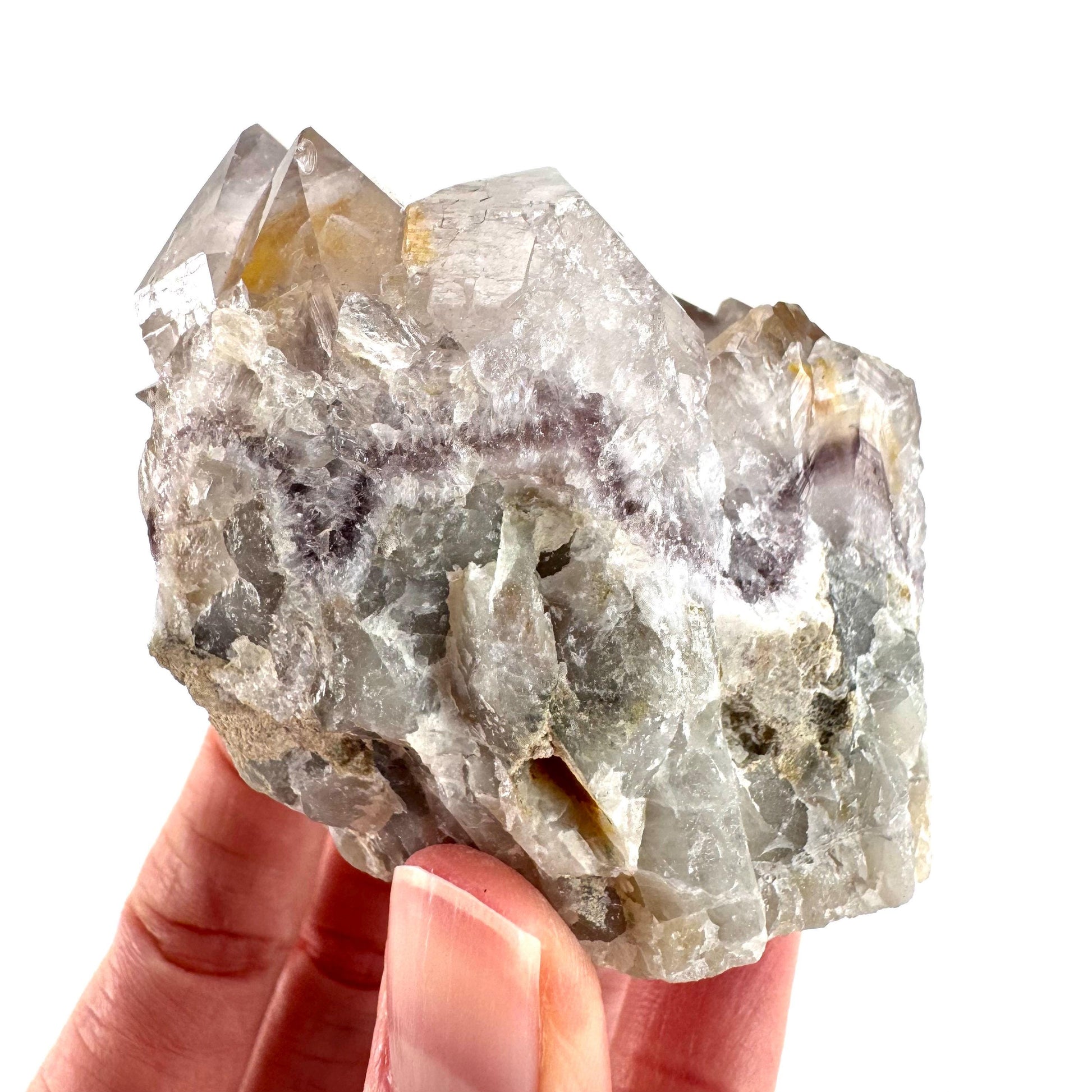 Spirit Quartz Cluster | Cactus Quartz Crystal from South Africa