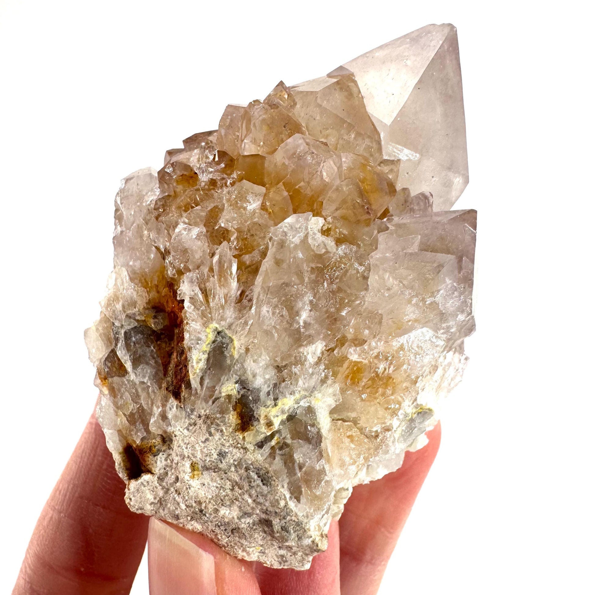 Spirit Quartz Cluster | Cactus Quartz Crystal from South Africa