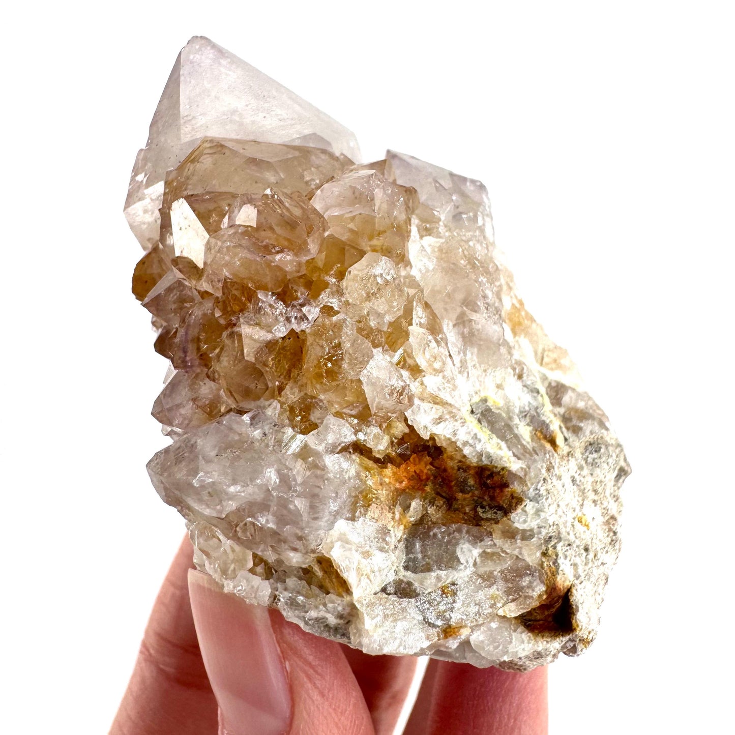 Spirit Quartz Cluster | Cactus Quartz Crystal from South Africa