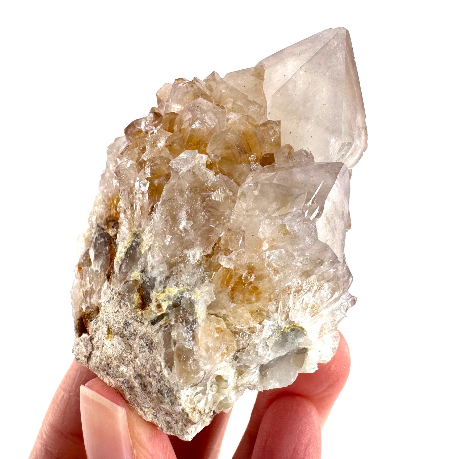 Spirit Quartz Cluster | Cactus Quartz Crystal from South Africa