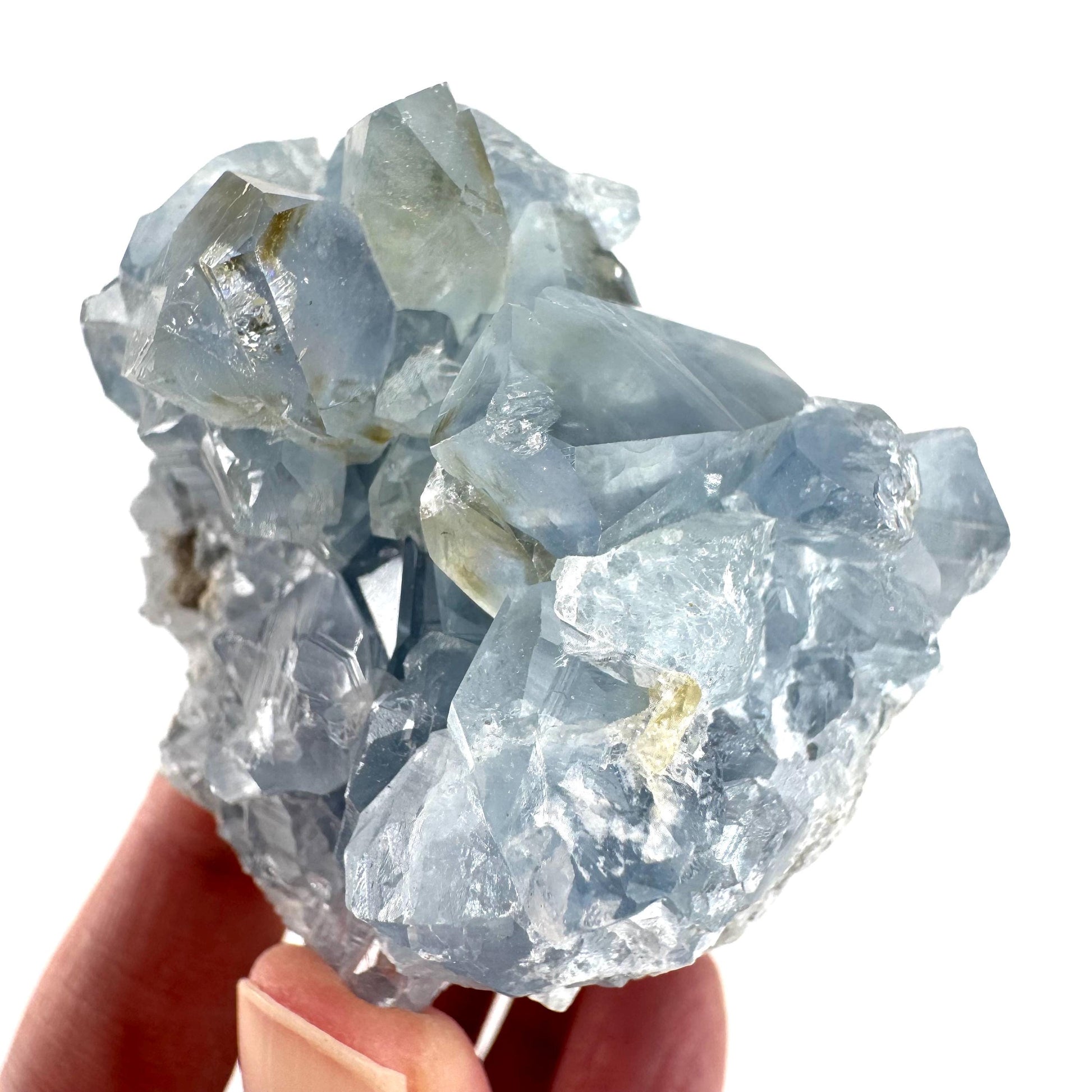 Celestite | natural blue crystal, mineral specimen from Madagascar