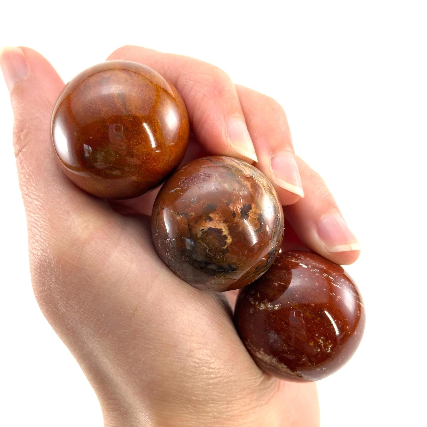 Red Jasper Sphere | Polished Crystal Ball