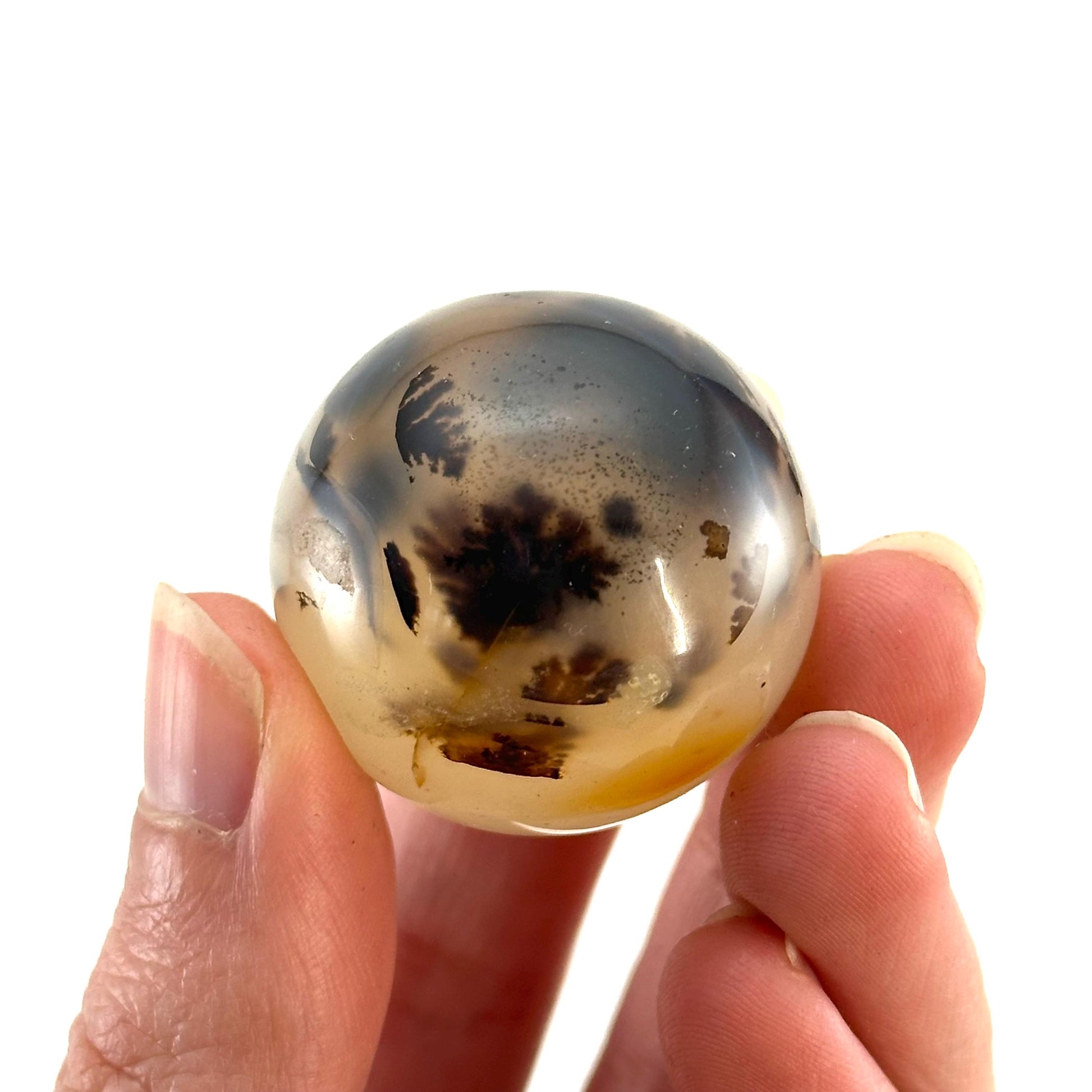 Dendritic Agate Sphere | Polished Crystal Ball