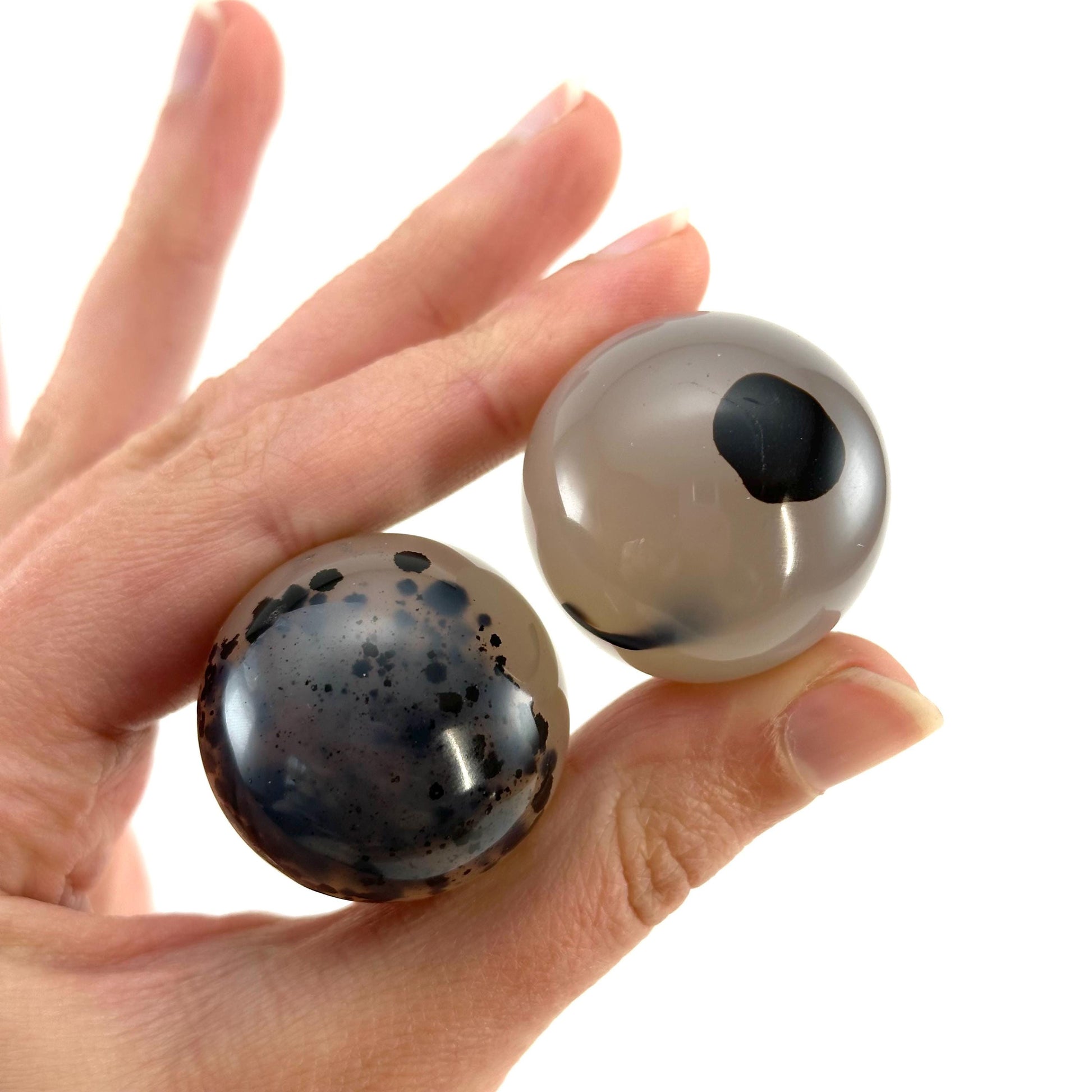 Dendritic Agate Sphere | Polished Crystal Ball