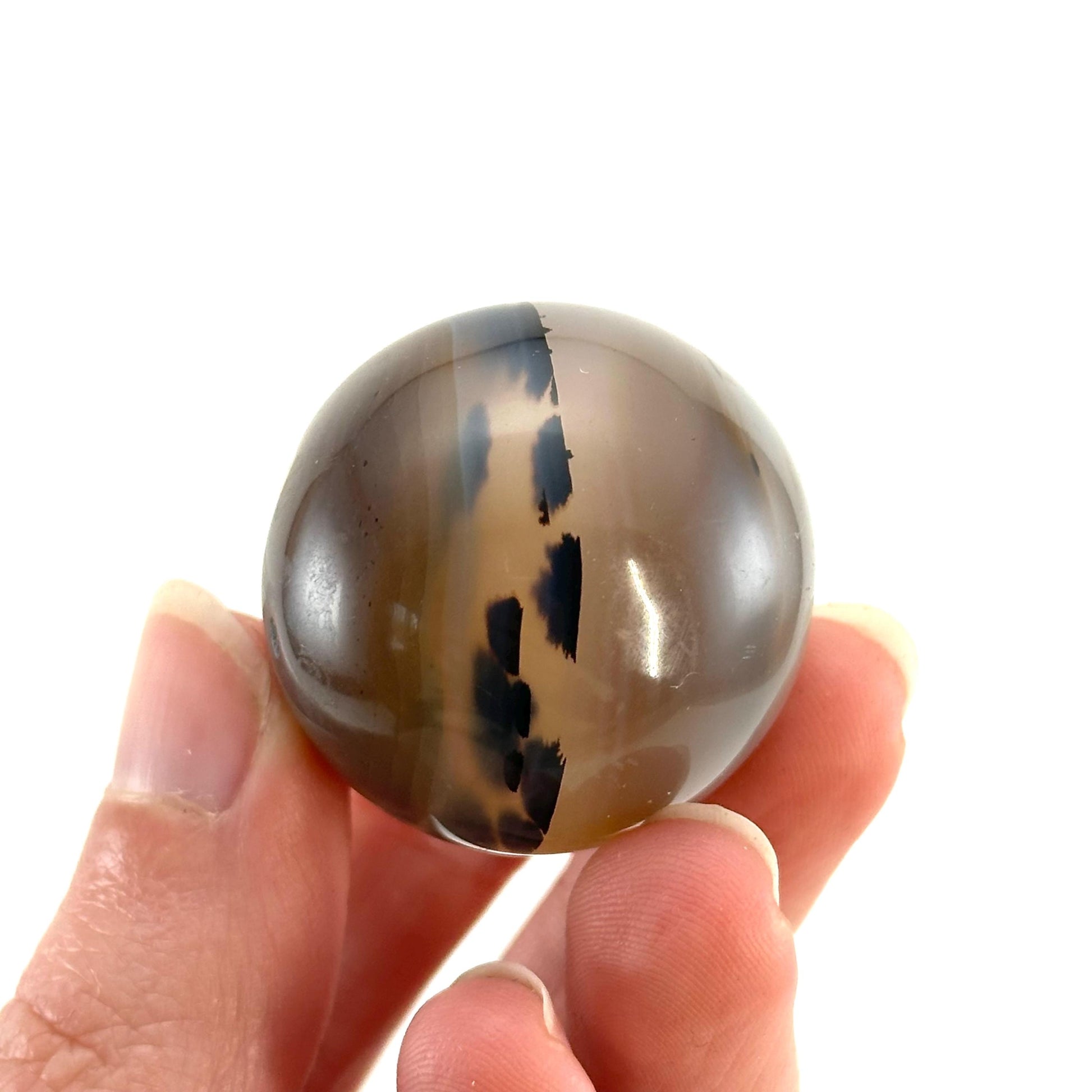 Dendritic Agate Sphere | Polished Crystal Ball