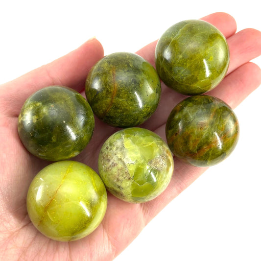 Green Opal Sphere, mini green opal sphere, crystal sphere, mini crystal ball