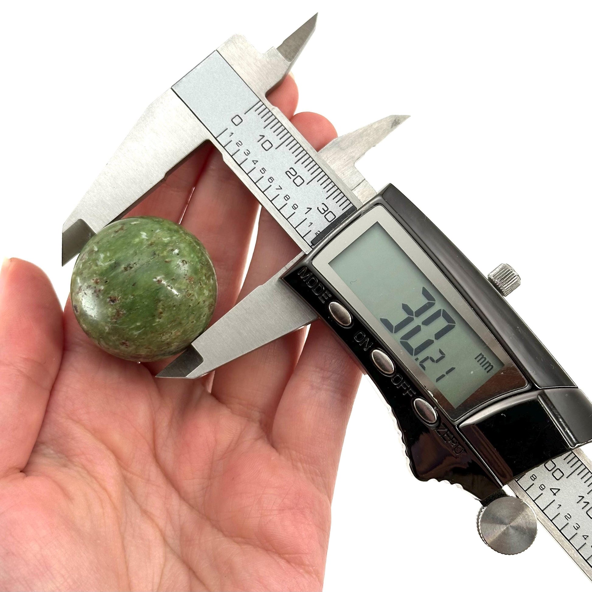 Chrysoprase Sphere | Polished Green Crystal Ball (Heart Chakra)