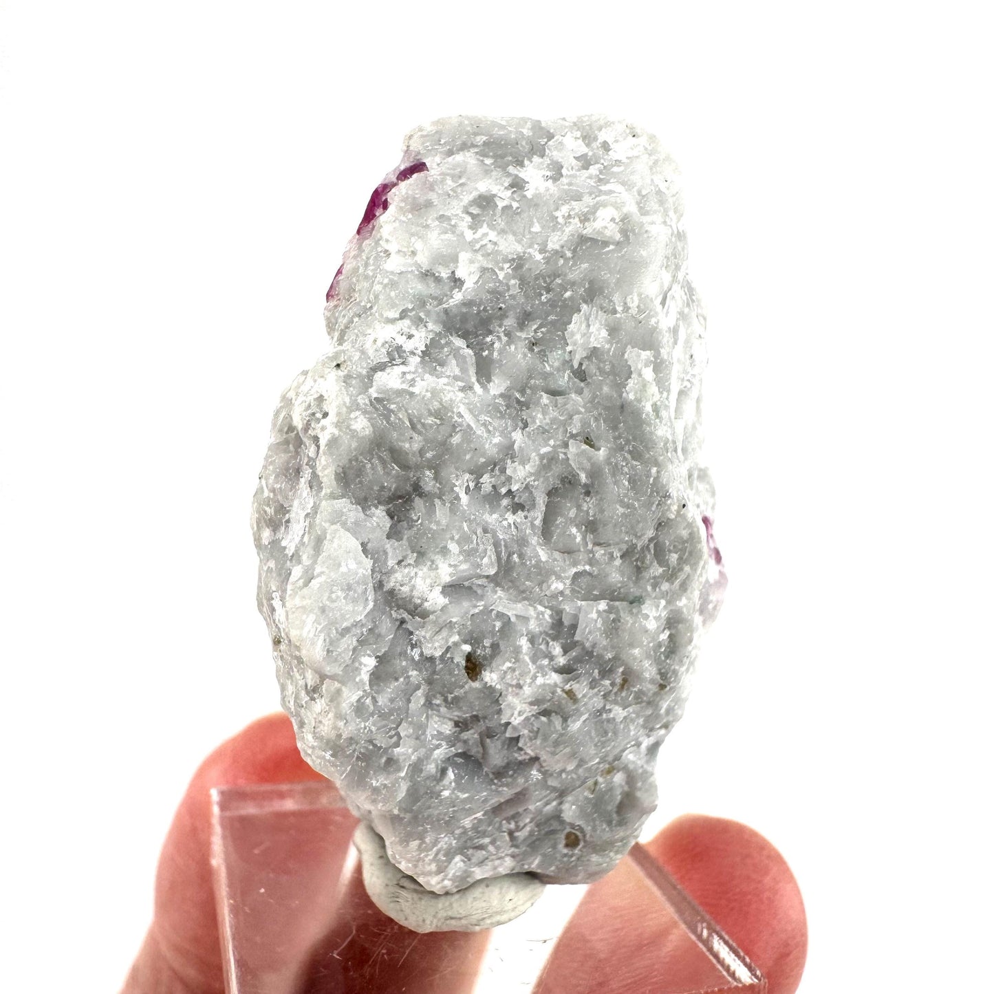 Ruby on Matrix | Natural crystal cluster, UV reactive, raw mineral specimen from Pakistan