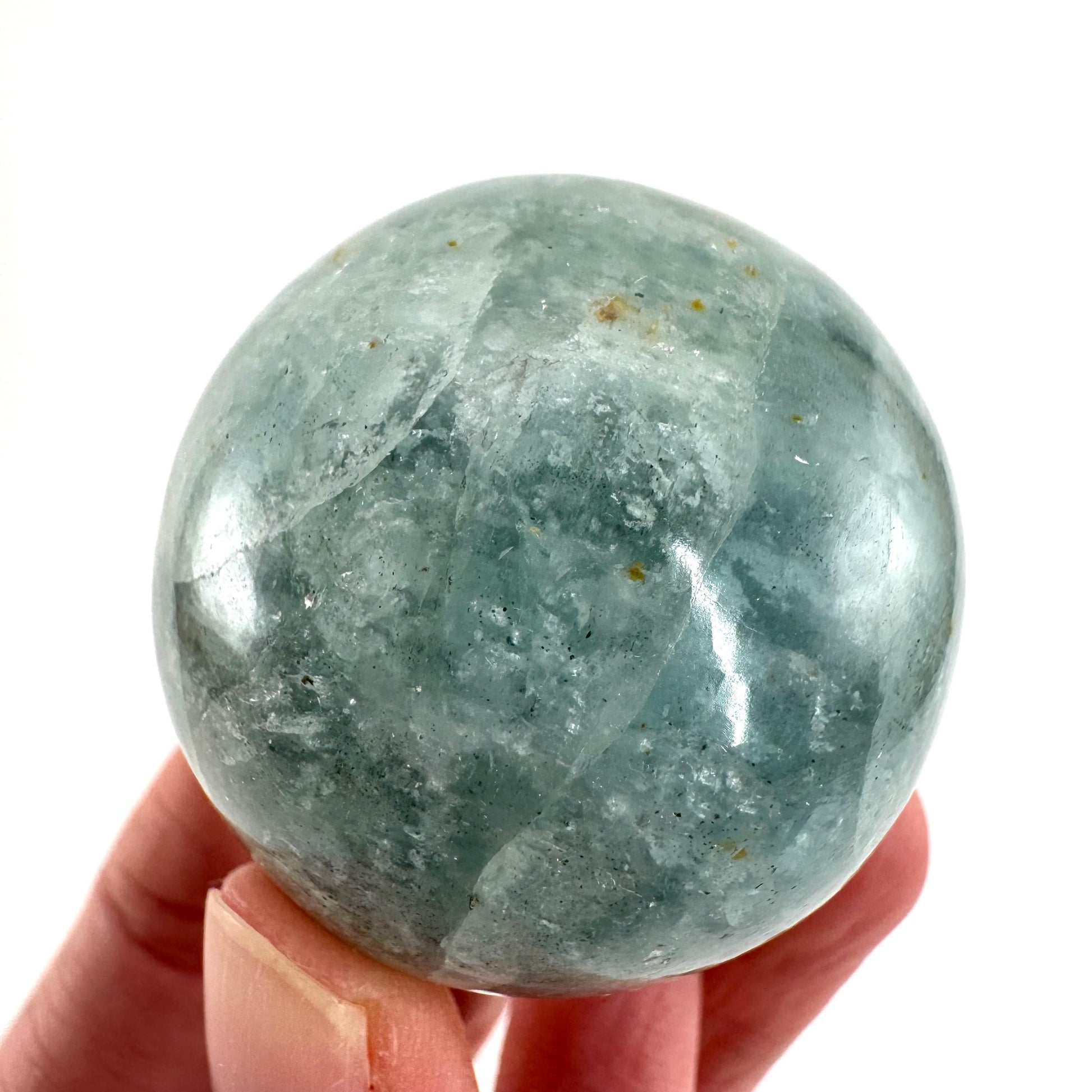 Aquamarine Sphere | Polished Crystal Ball