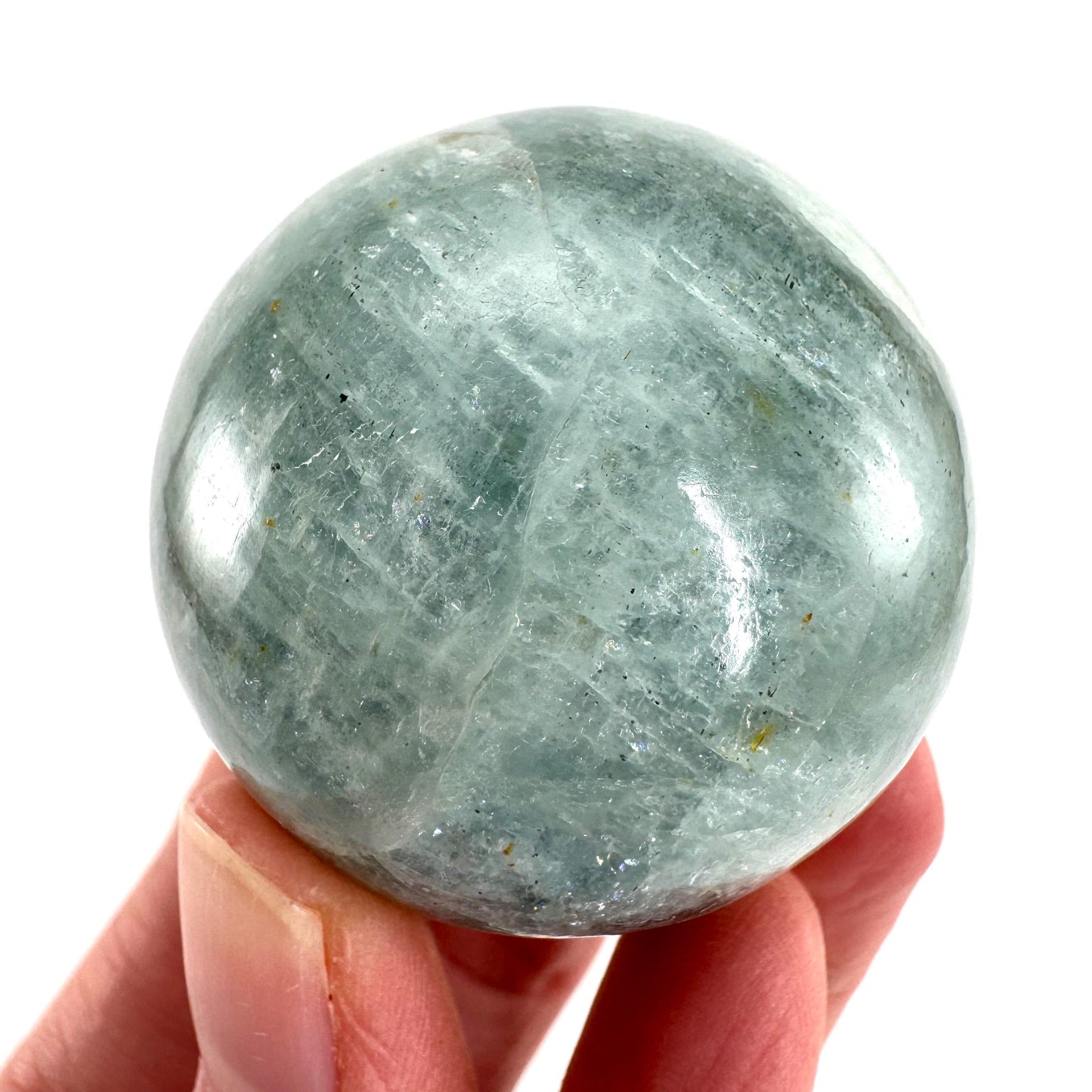 Aquamarine Sphere | Polished Crystal Ball