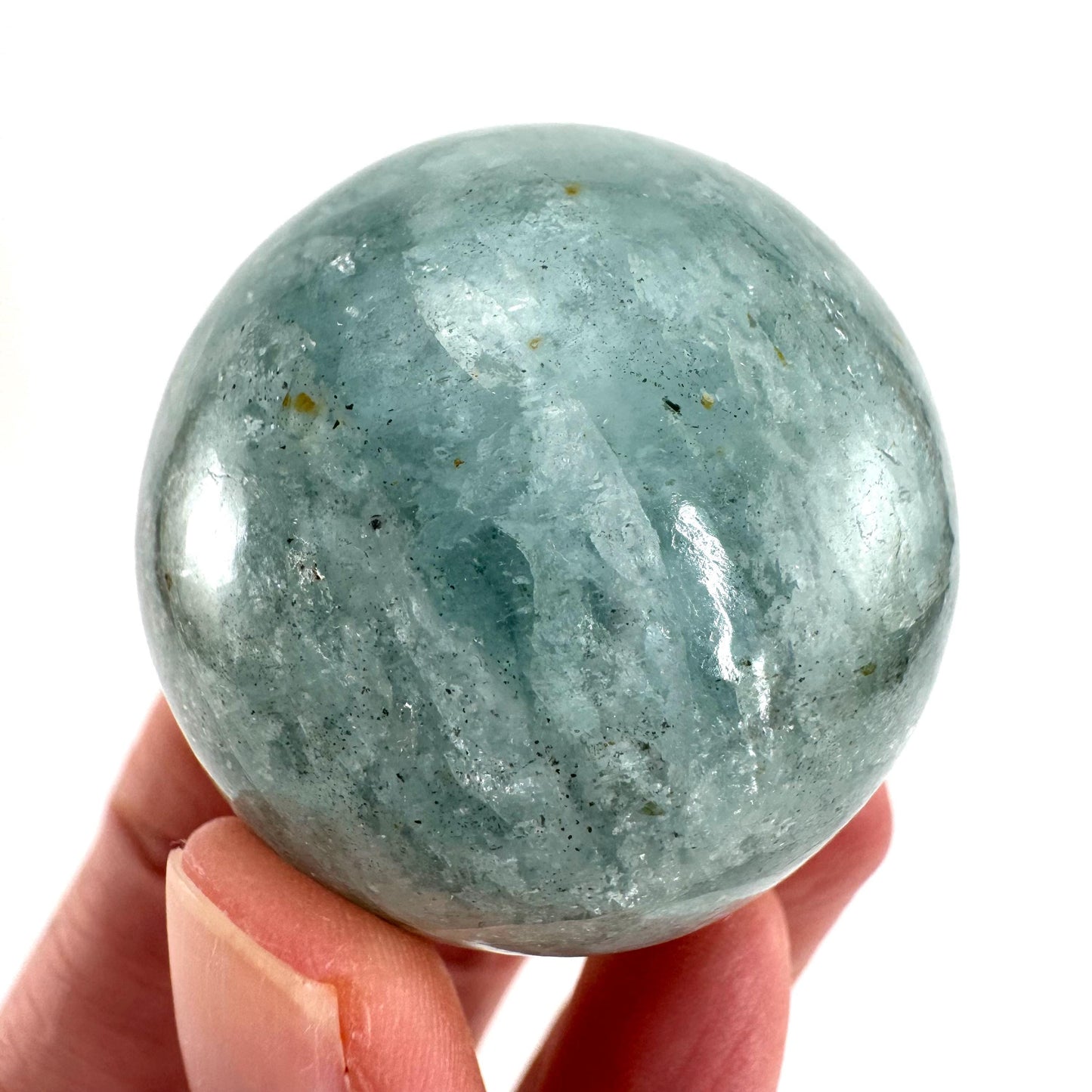 Aquamarine Sphere | Polished Crystal Ball