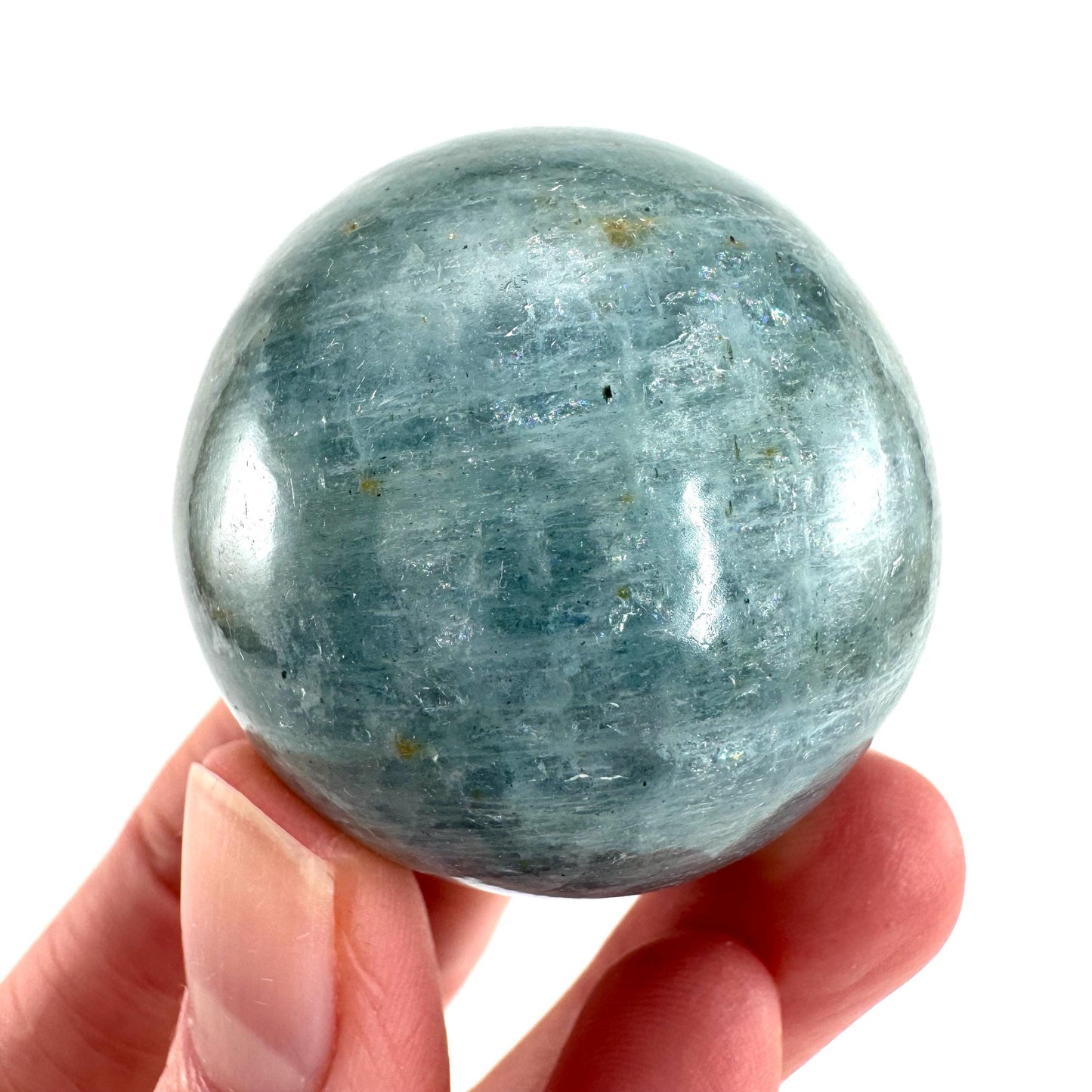 Aquamarine Sphere | Polished Crystal Ball
