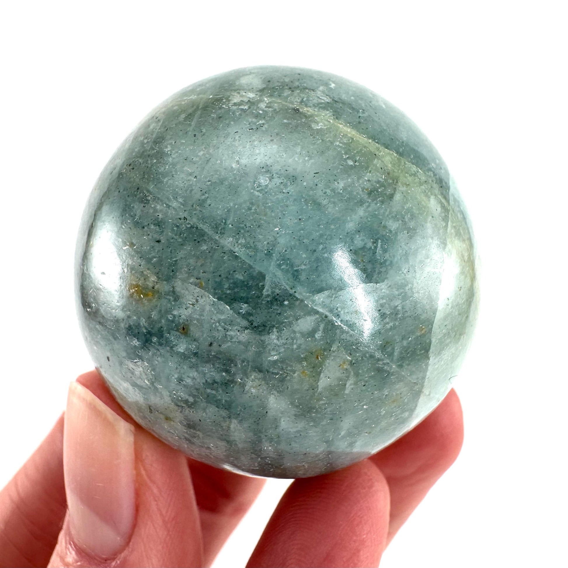 Aquamarine Sphere | Polished Crystal Ball