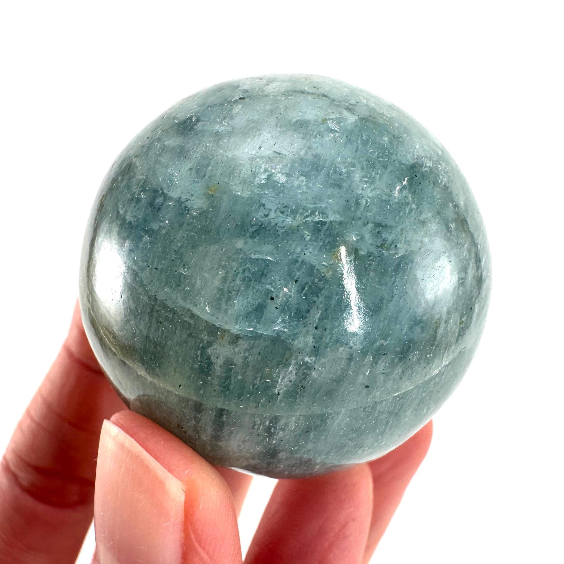 Aquamarine Sphere | Polished Crystal Ball