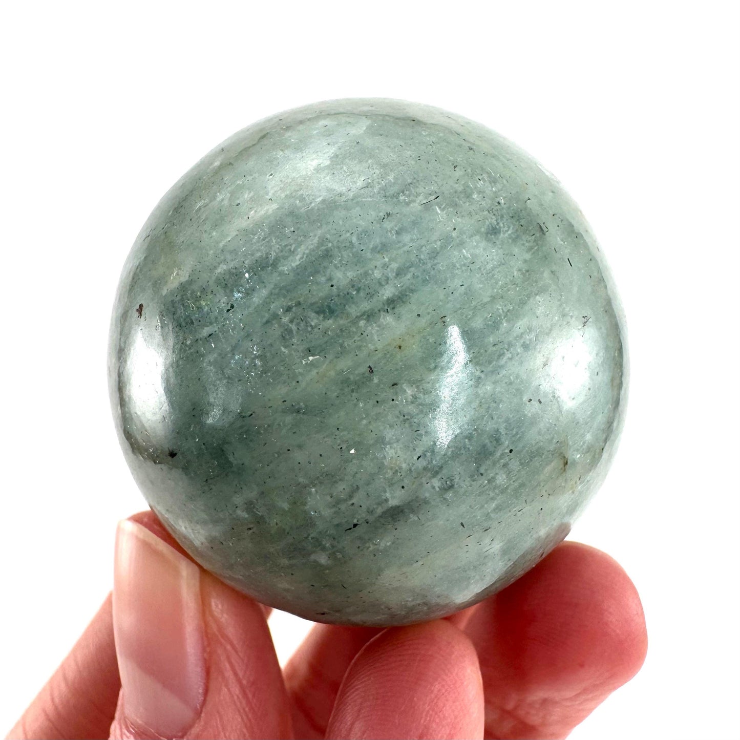 Aquamarine Sphere | Polished Crystal Ball