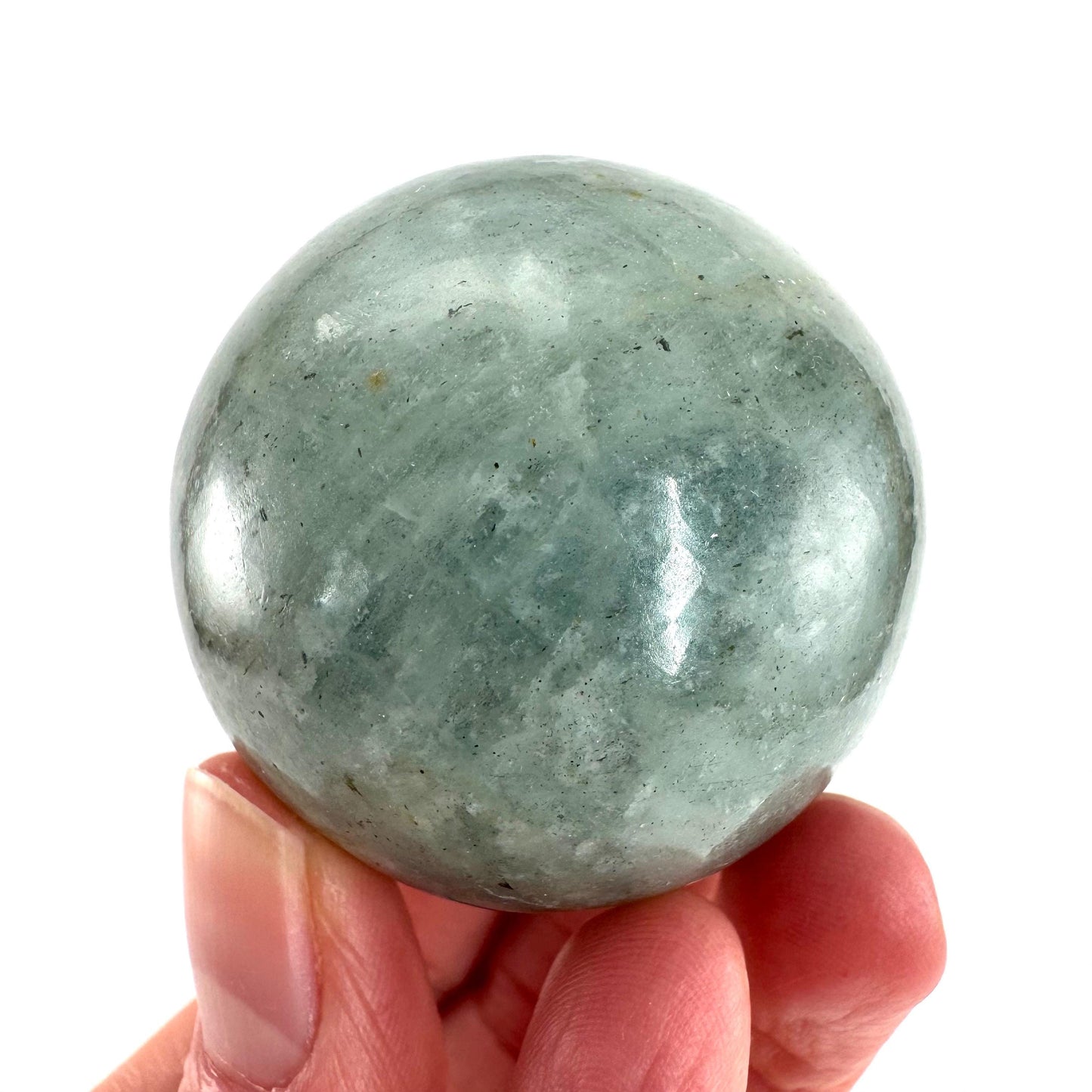 Aquamarine Sphere | Polished Crystal Ball