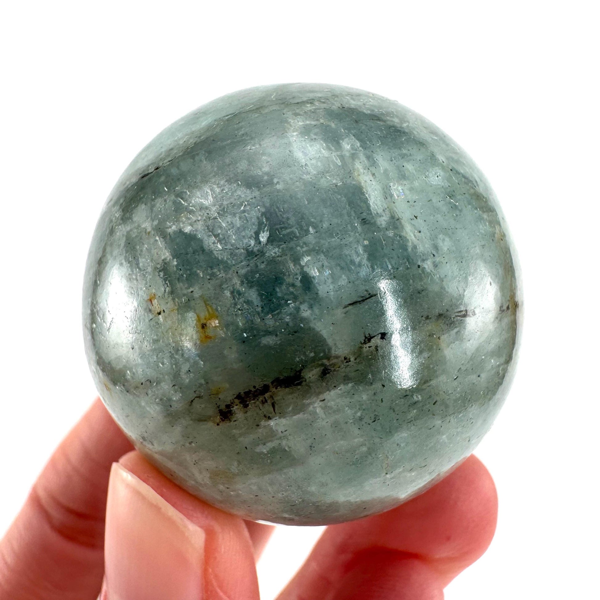 Aquamarine Sphere | Polished Crystal Ball