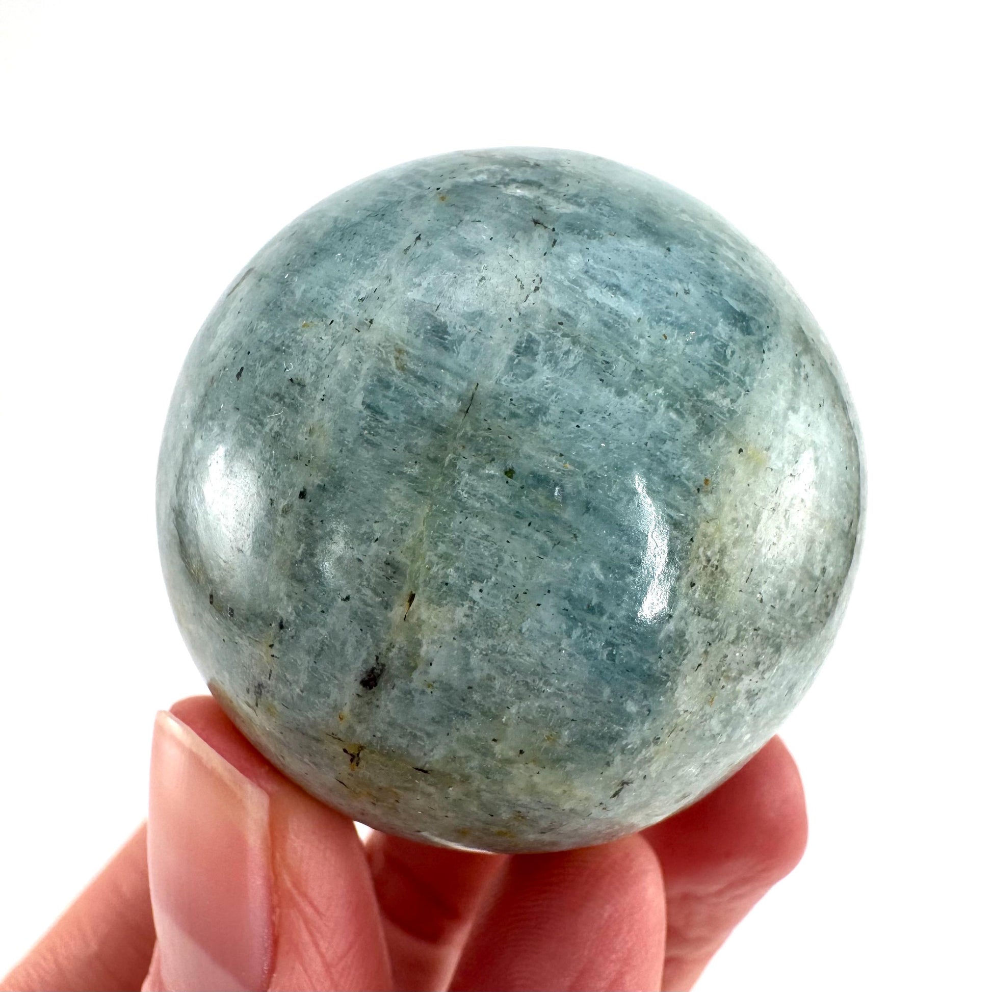 Aquamarine Sphere | Polished Crystal Ball