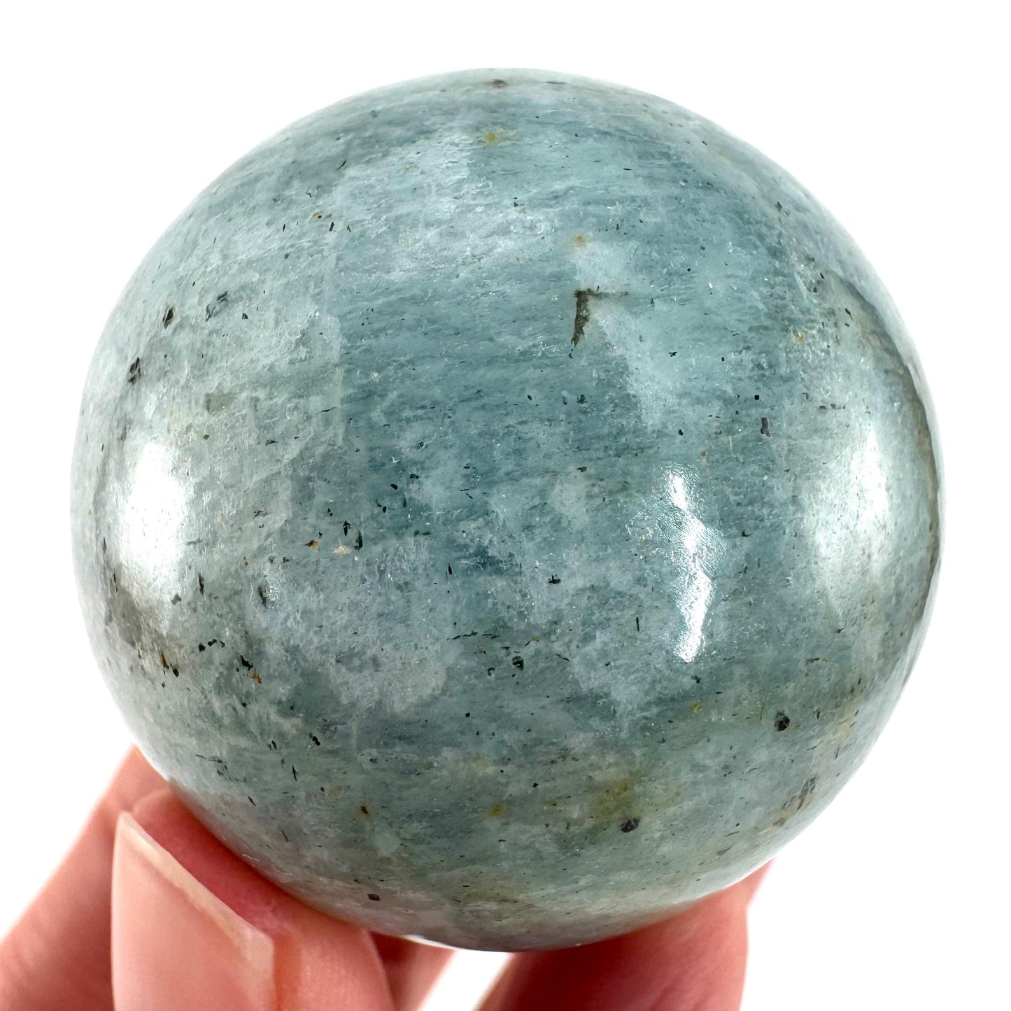 Aquamarine Sphere | Polished Crystal Ball