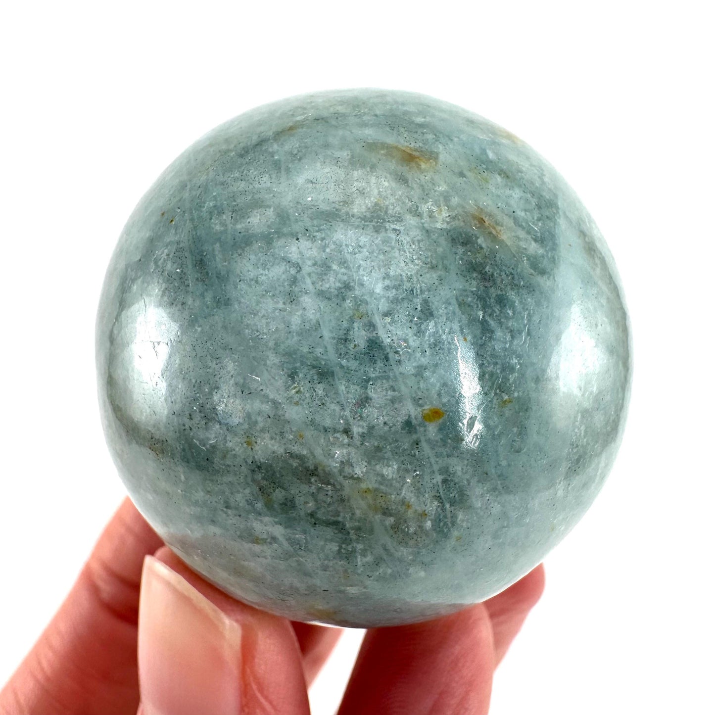Aquamarine Sphere | Polished Crystal Ball
