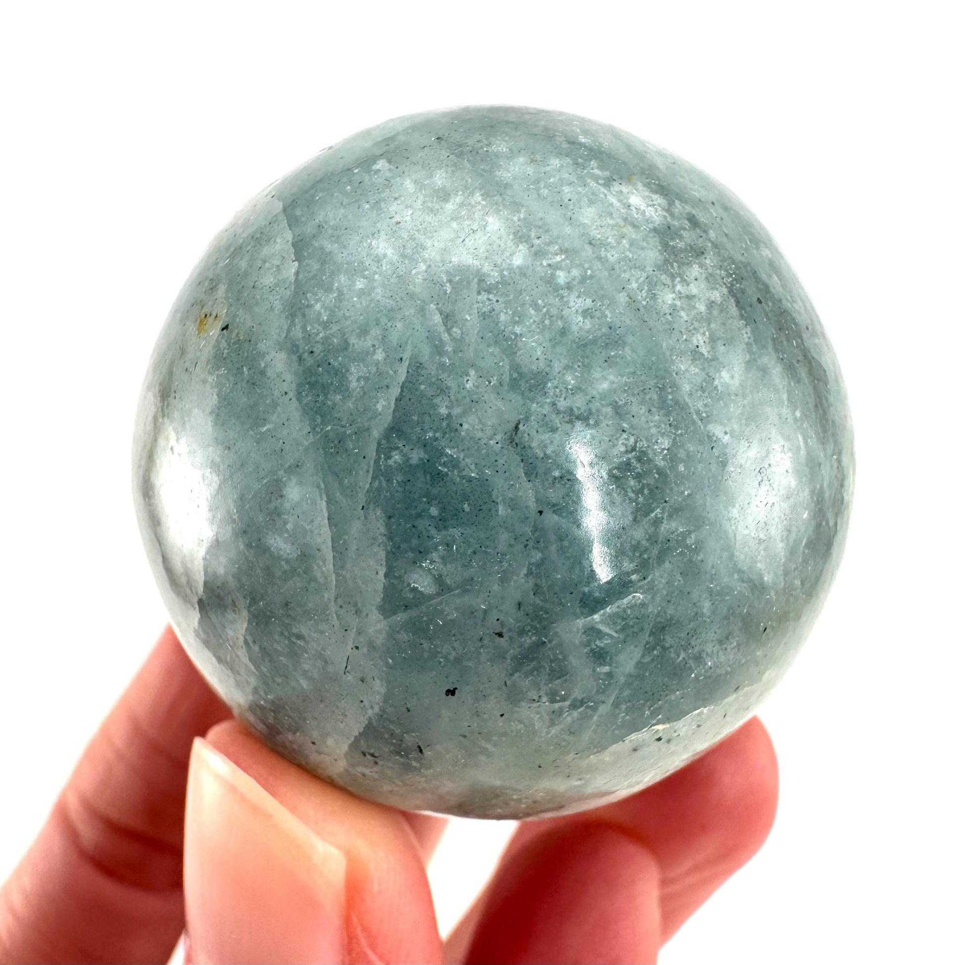 Aquamarine Sphere | Polished Crystal Ball