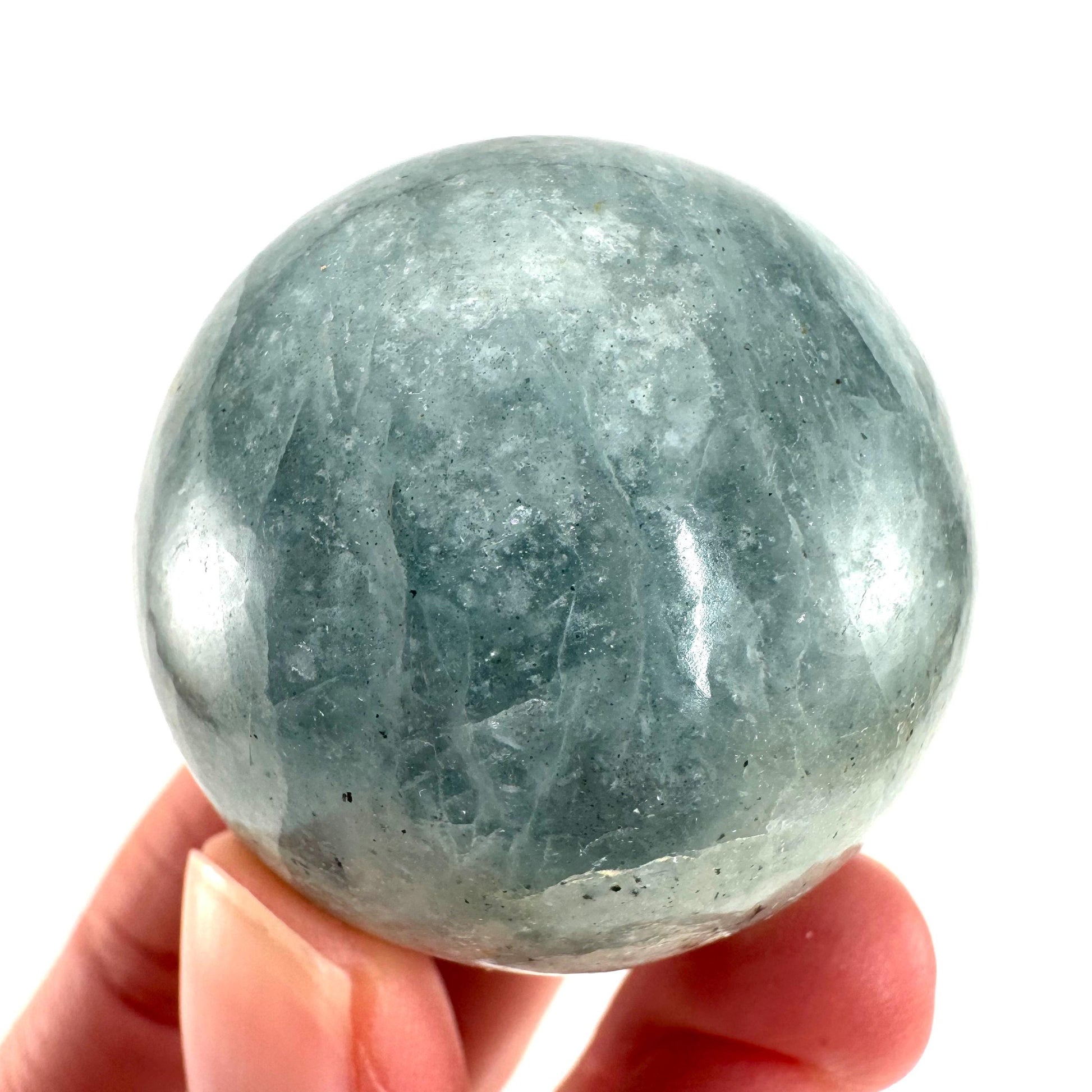 Aquamarine Sphere | Polished Crystal Ball