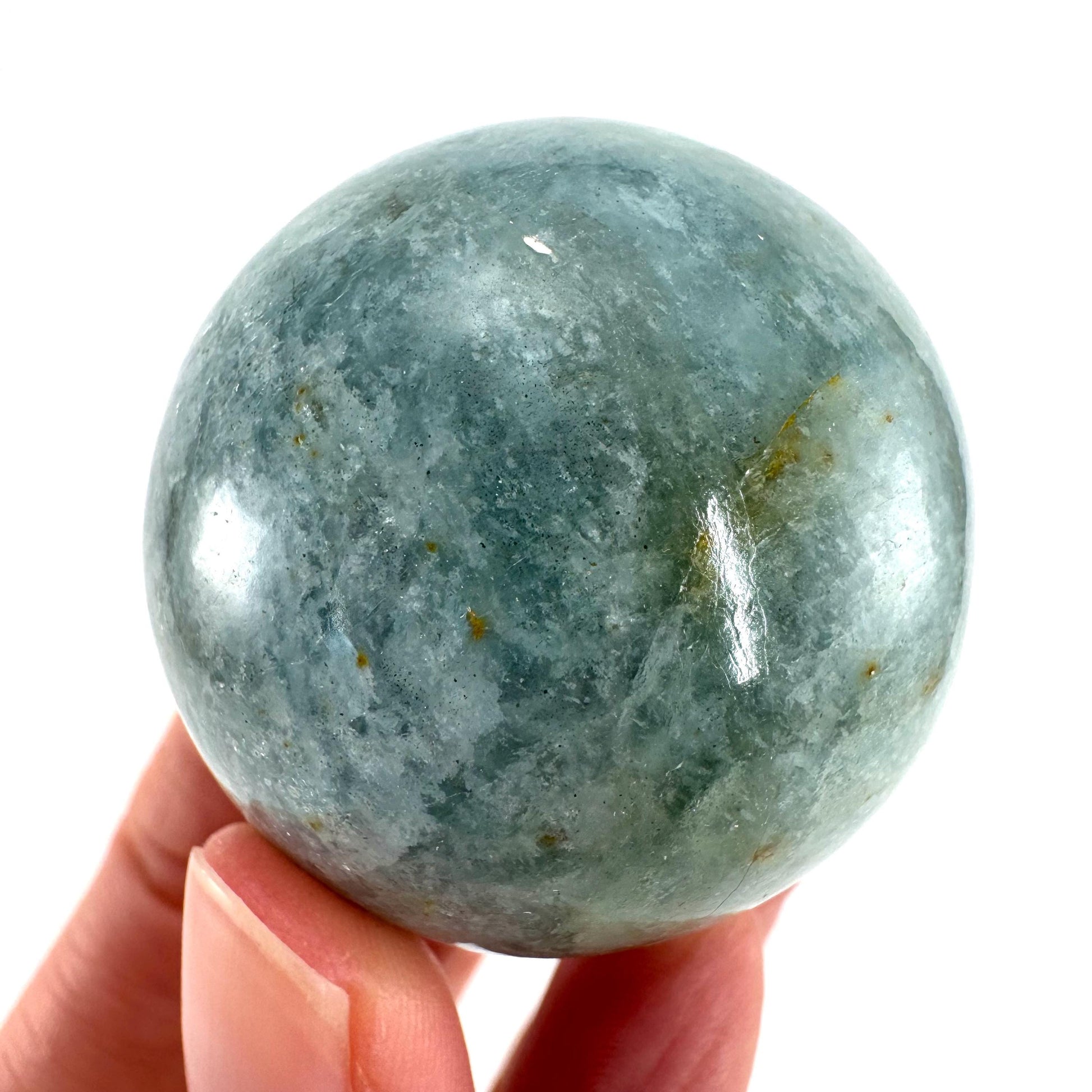 Aquamarine Sphere | Polished Crystal Ball