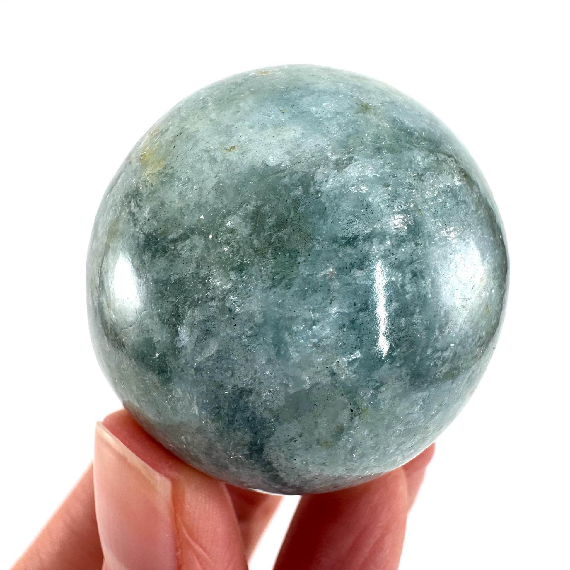 Aquamarine Sphere | Polished Crystal Ball