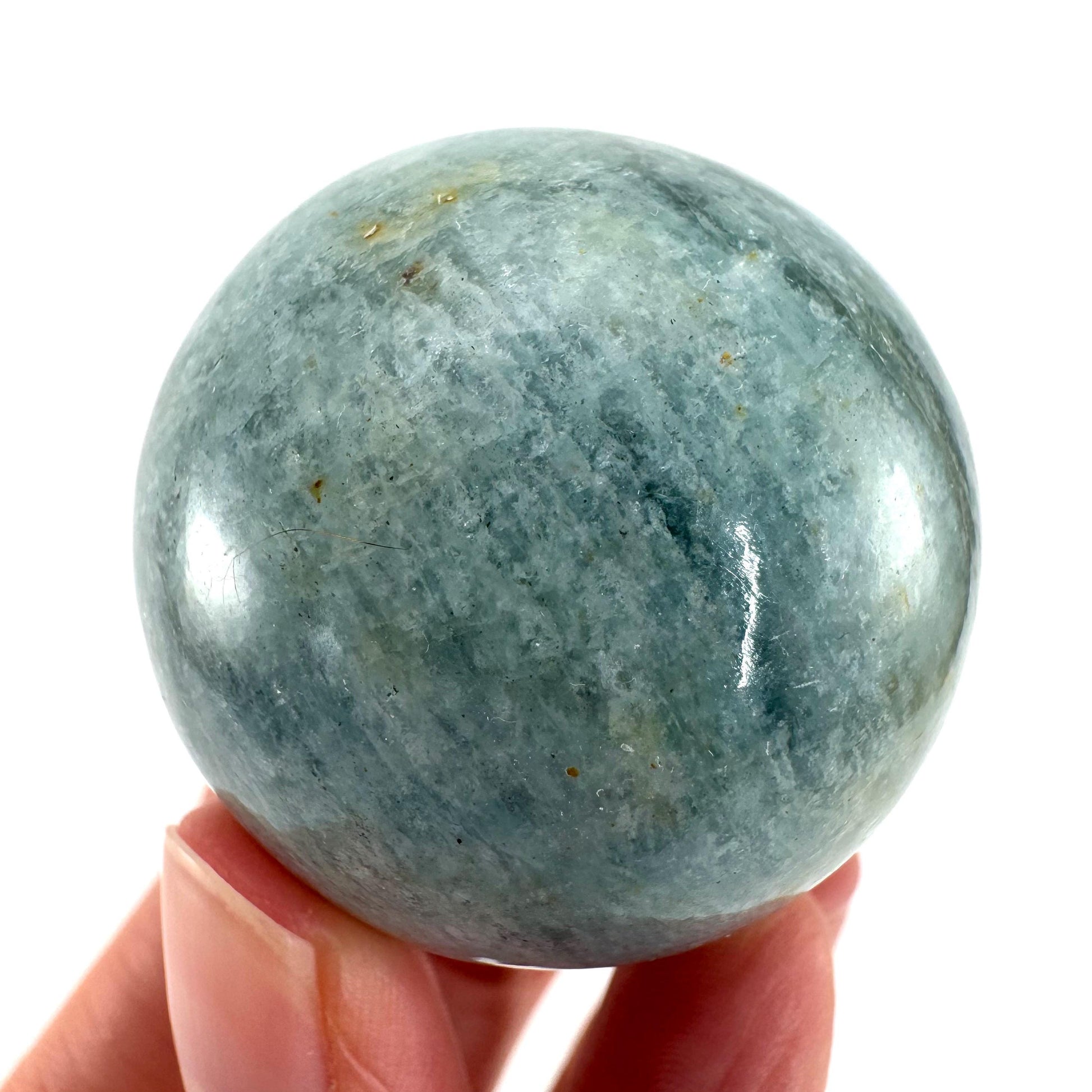 Aquamarine Sphere | Polished Crystal Ball