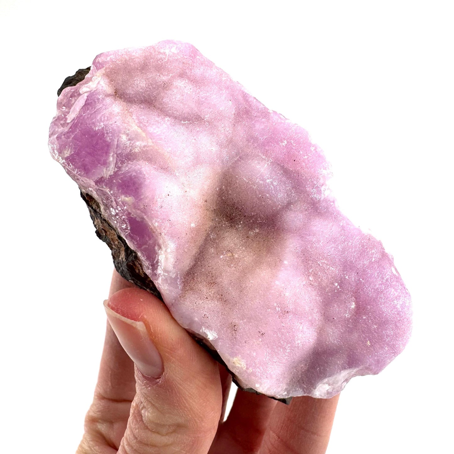 Pink Aragonite | natural crystal cluster, mineral specimen