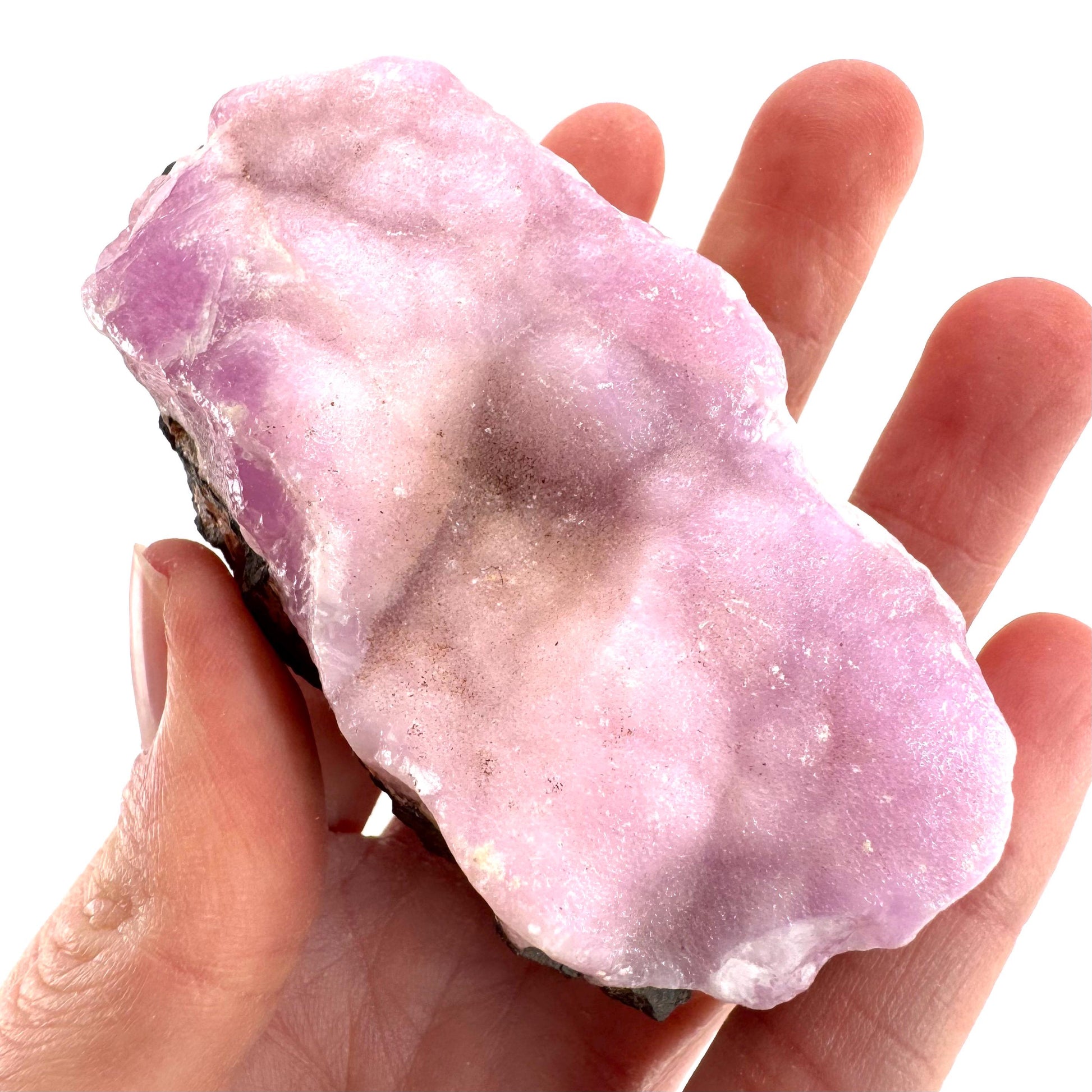 Pink Aragonite | natural crystal cluster, mineral specimen