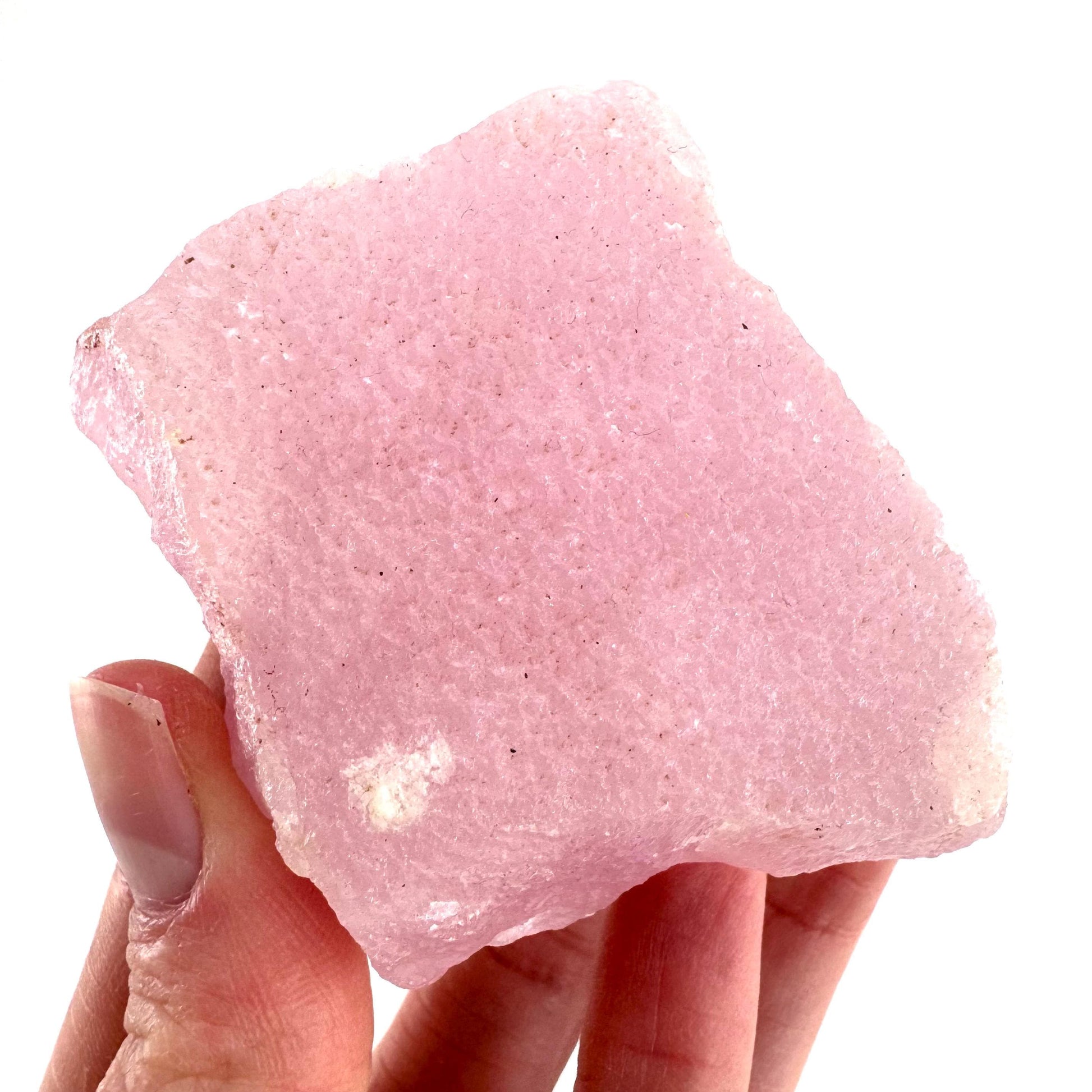 Pink Aragonite | natural crystal cluster, mineral specimen