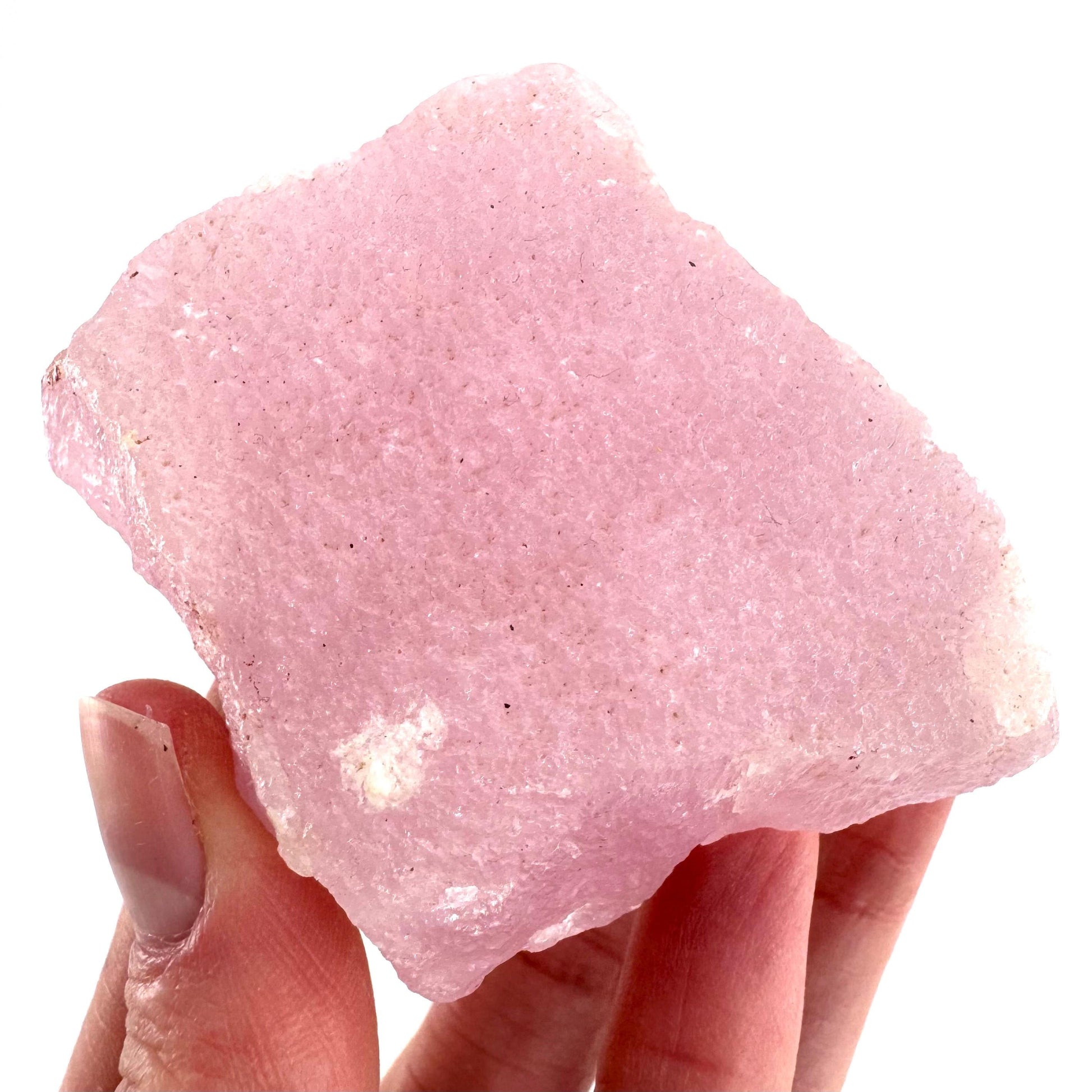 Pink Aragonite | natural crystal cluster, mineral specimen