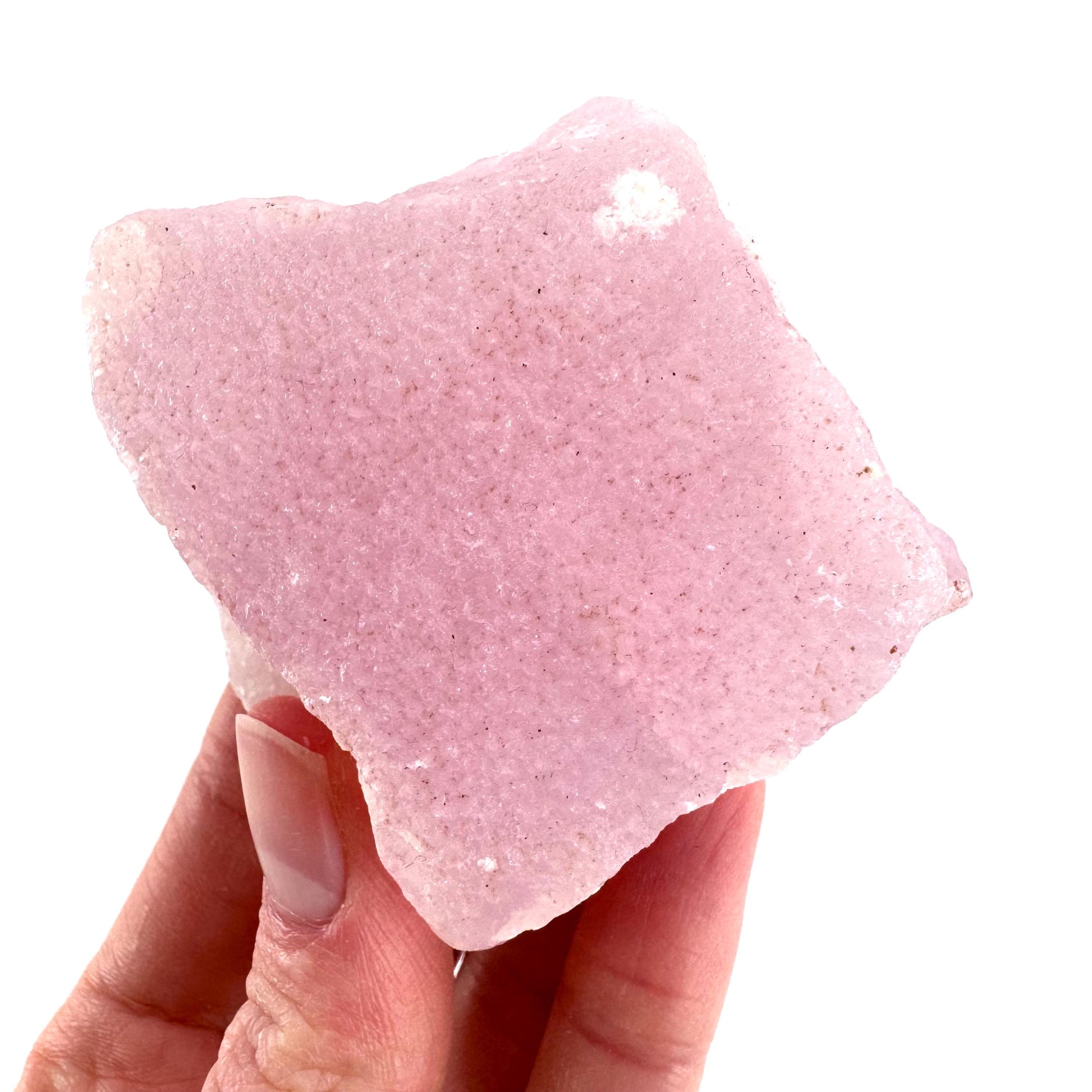 Pink Aragonite | natural crystal cluster, mineral specimen