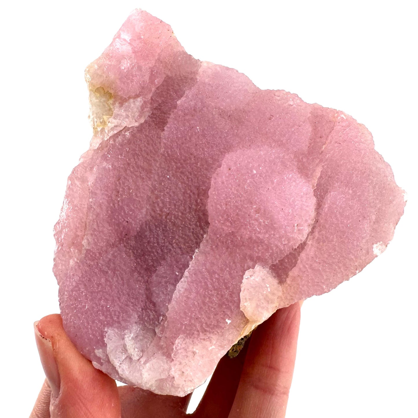 Pink Aragonite | natural crystal cluster, mineral specimen