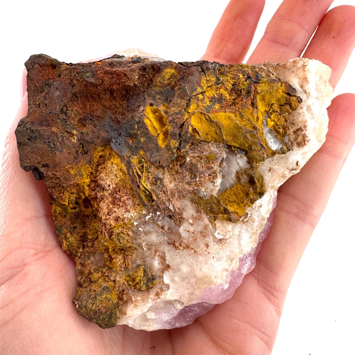 Pink Aragonite | natural crystal cluster, mineral specimen