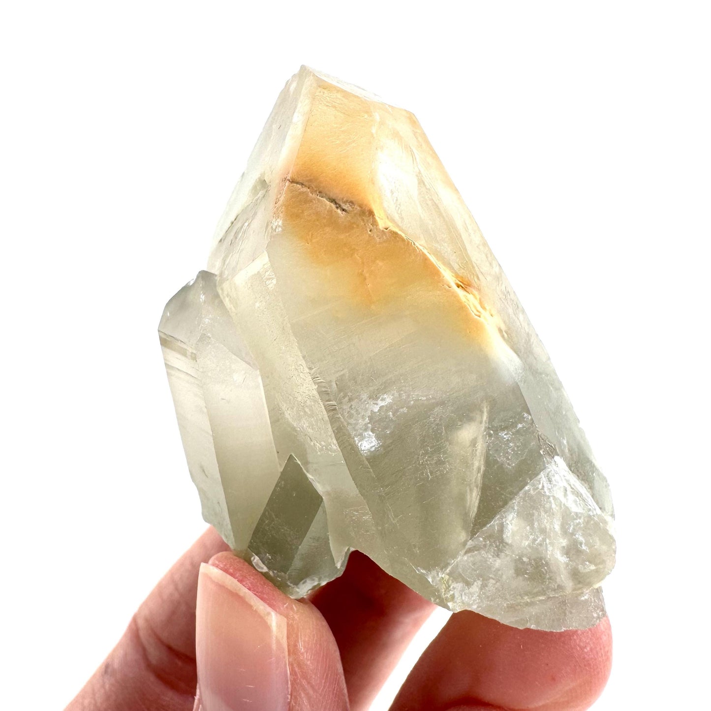 Yellow Bone Quartz | mango quartz crystal, mineral specimen from Pakistan