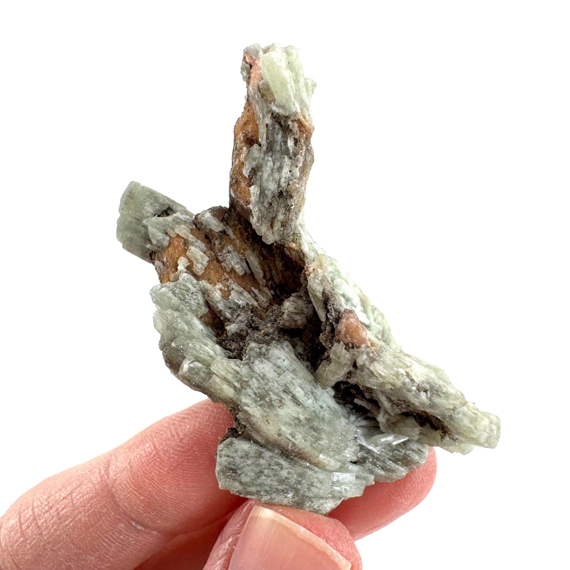 Cuprian Barite | Crystal cluster, baryte mineral specimen from DR Congo