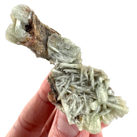 Cuprian Barite | Crystal cluster, baryte mineral specimen from DR Congo