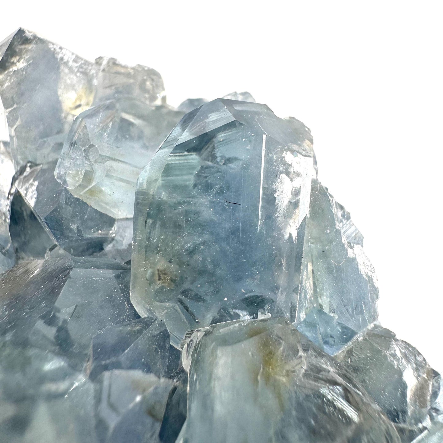 Celestite | natural blue crystal, mineral specimen from Madagascar